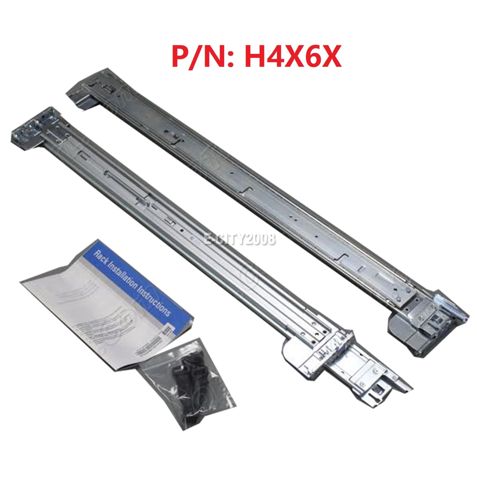 For Dell H4X6X PowerEdge R510 R520 R530 R720 R730 2U B6 ReadyRails II Sliding|362789818441