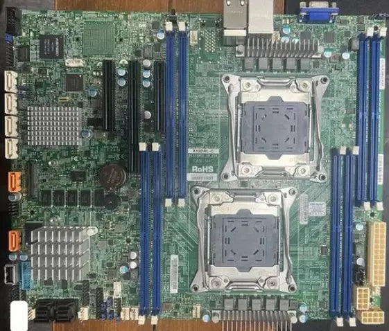 Supermicro X10DRL-C Intel C612 Chipset Dual Xeon Socket LGA 2011 supports Intel Xeon processor E5-2600 v4/v3 family ATX Server Motherboard