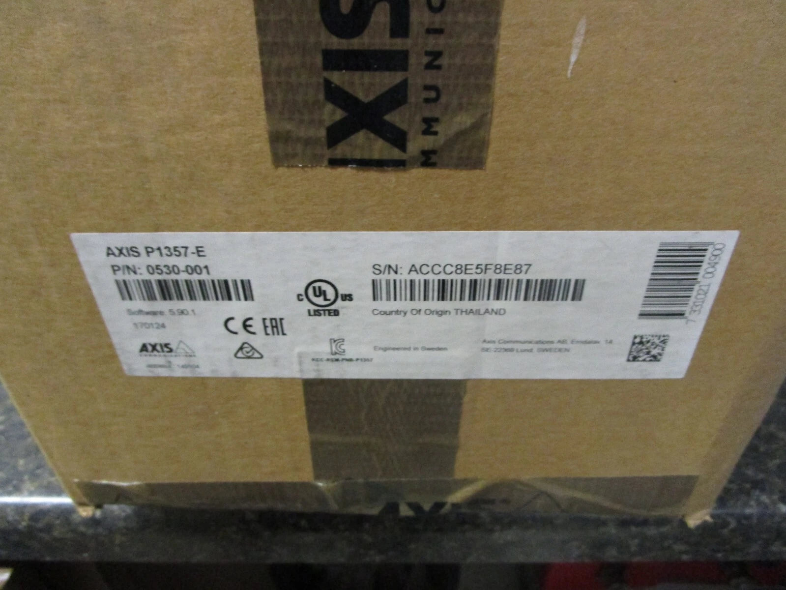Axis P1357-E Network Security Camera -  New in Box|335894619048