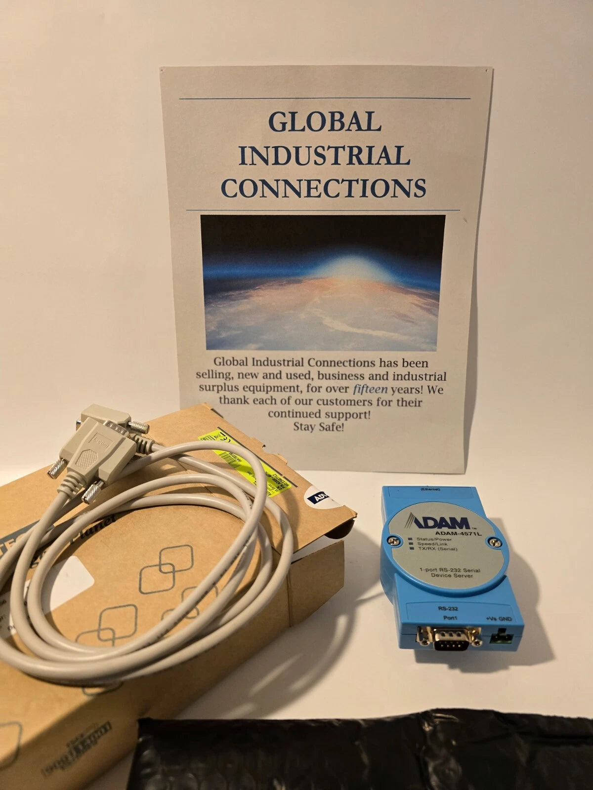 Advantech Adam-4571L Ethernet Module 1 Port RS-232 PN ADAM-4571L-CE|365140219754