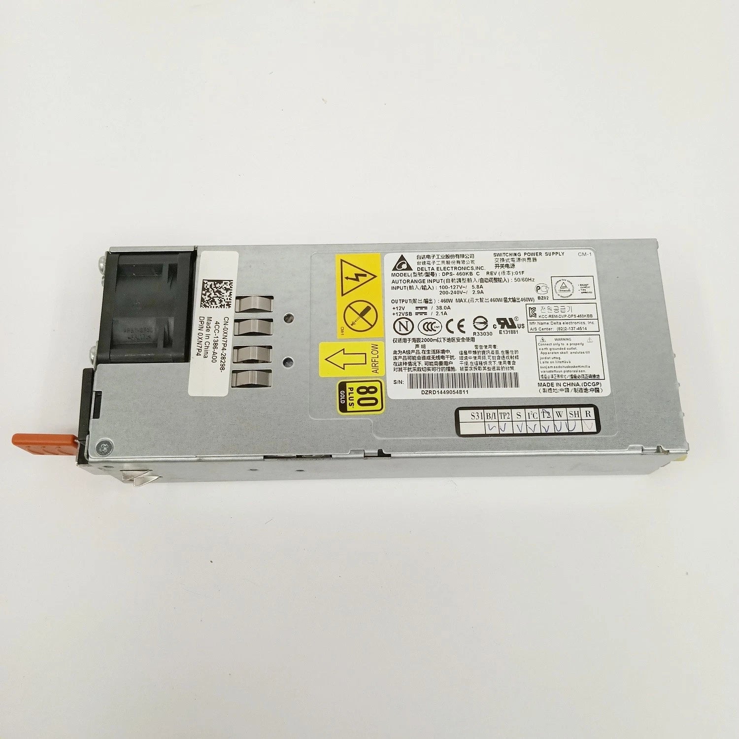 Dell 460W 80 Gold Plus Power Supply Unit DPS-460KB-C XN7P4|127538748108