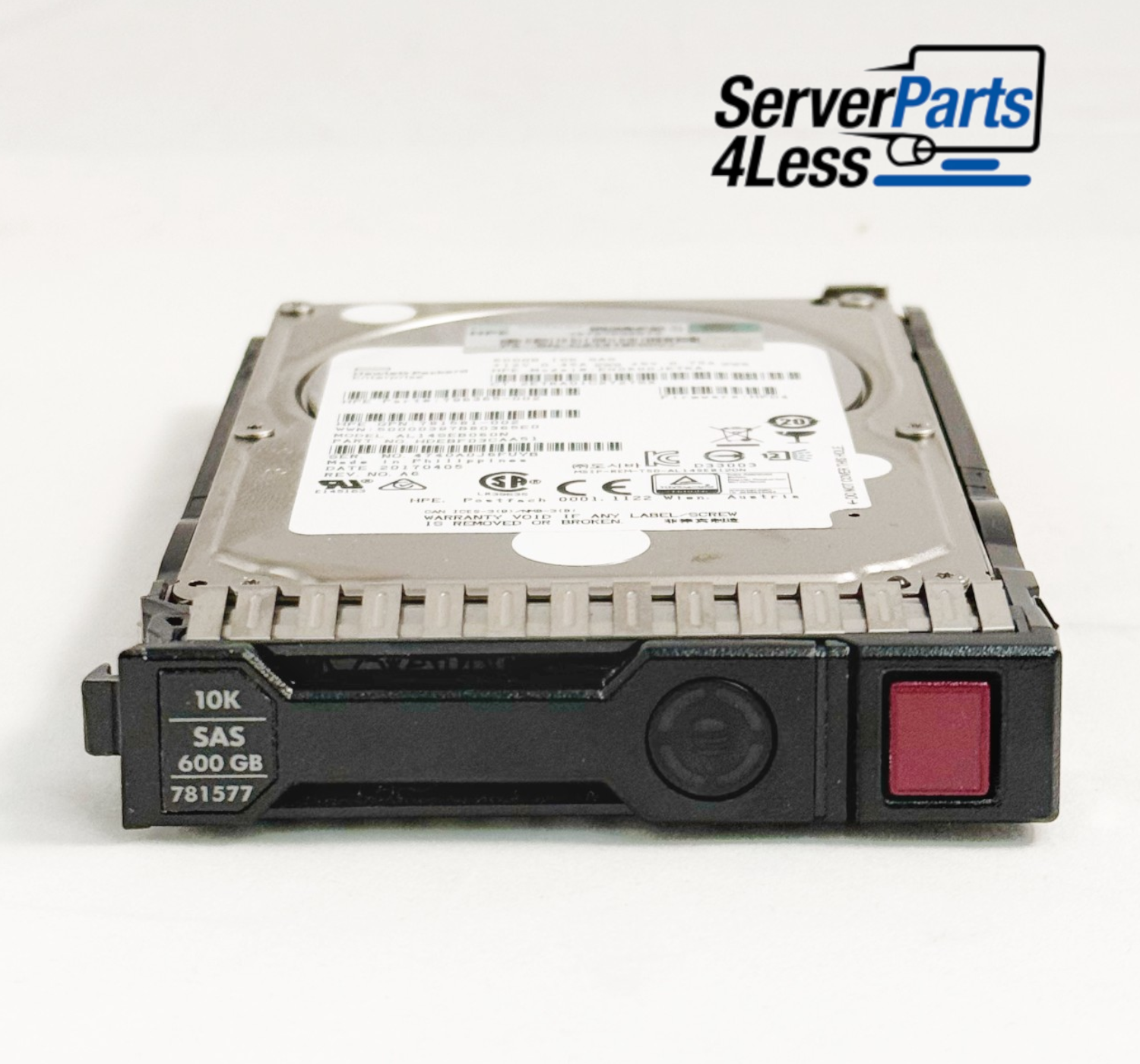 781577-001 HP 600GB 12G SAS 10K 2.5IN SC ENT HDD 781516-B21|376226452781