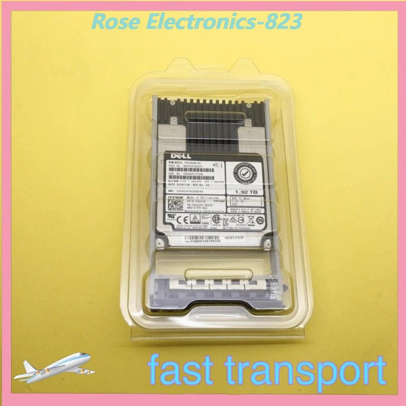4XC39 04XC39 Dell 1.92TB SAS 12Gbps Mixed Use 2.5'' Internal SSD w/Caddy New