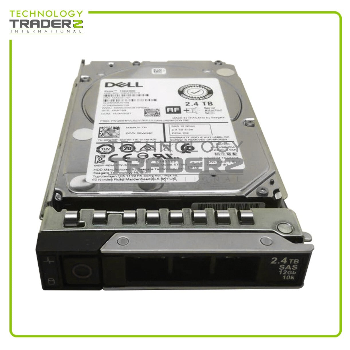 ** RWR8F Dell 2.4TB 10K SAS 12Gbps 256MB 2.5" Hard Drive 0RWR8F **|236114497925