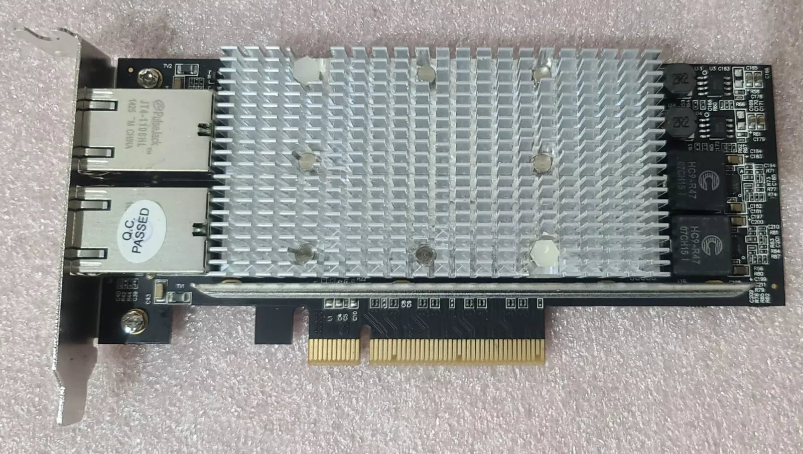 **Fully Functional** StarTech Network ST20000SPEXI 2Port PCI Express 10GBase-T with Intel X540 Chip Ethernet Network Card  ***WITH LOW PROFILE BRACKET ONLY***