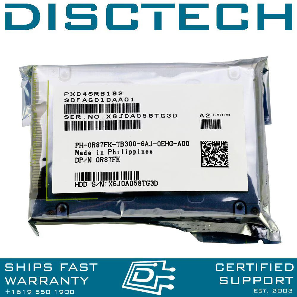 Dell R87FK / Toshiba PX04SRB192 1.92TB 12Gbps 2.5in SFF eMLC Read Intensive 1-DW|397234754172