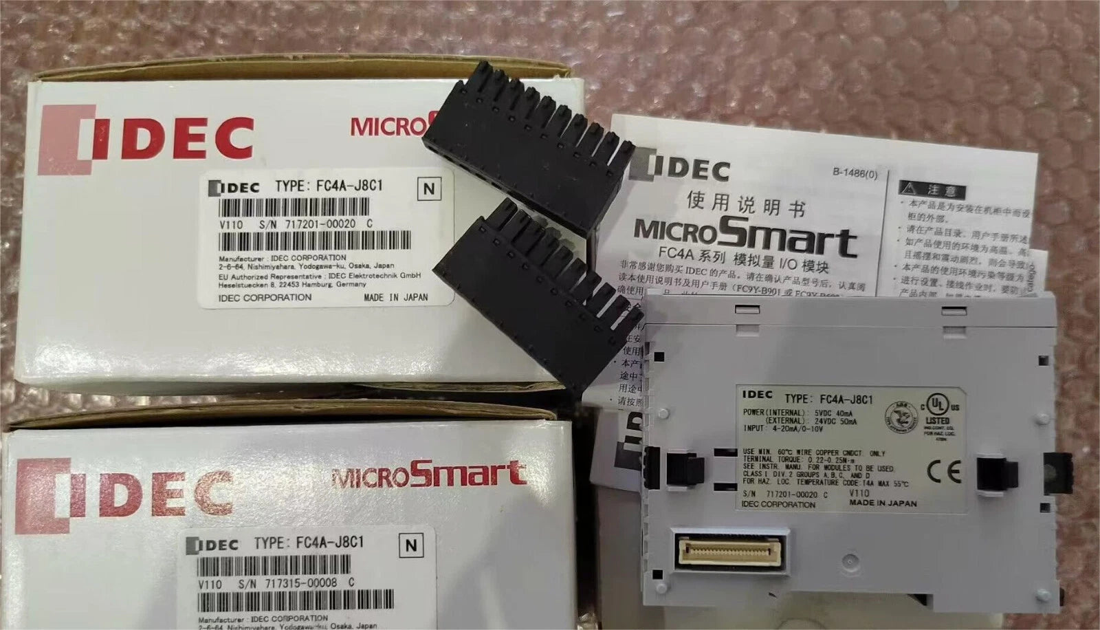 1PCS  IDEC  FC4A-J8C1   INPUT MODULE . NEW IN BOX . DHL|386570639848