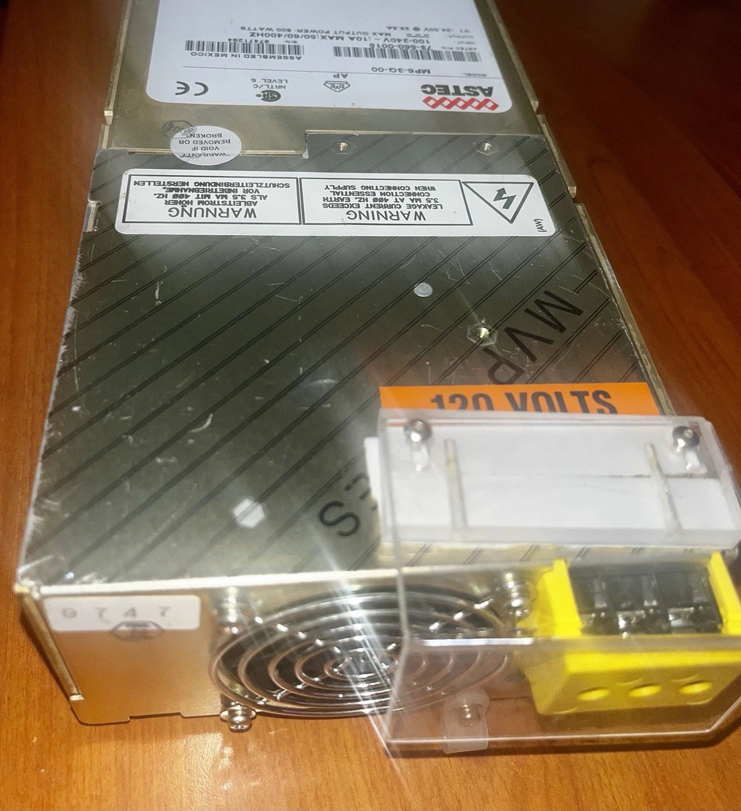 ASTEC  MP6-3Q-00  POWER SUPPLY|397136170259