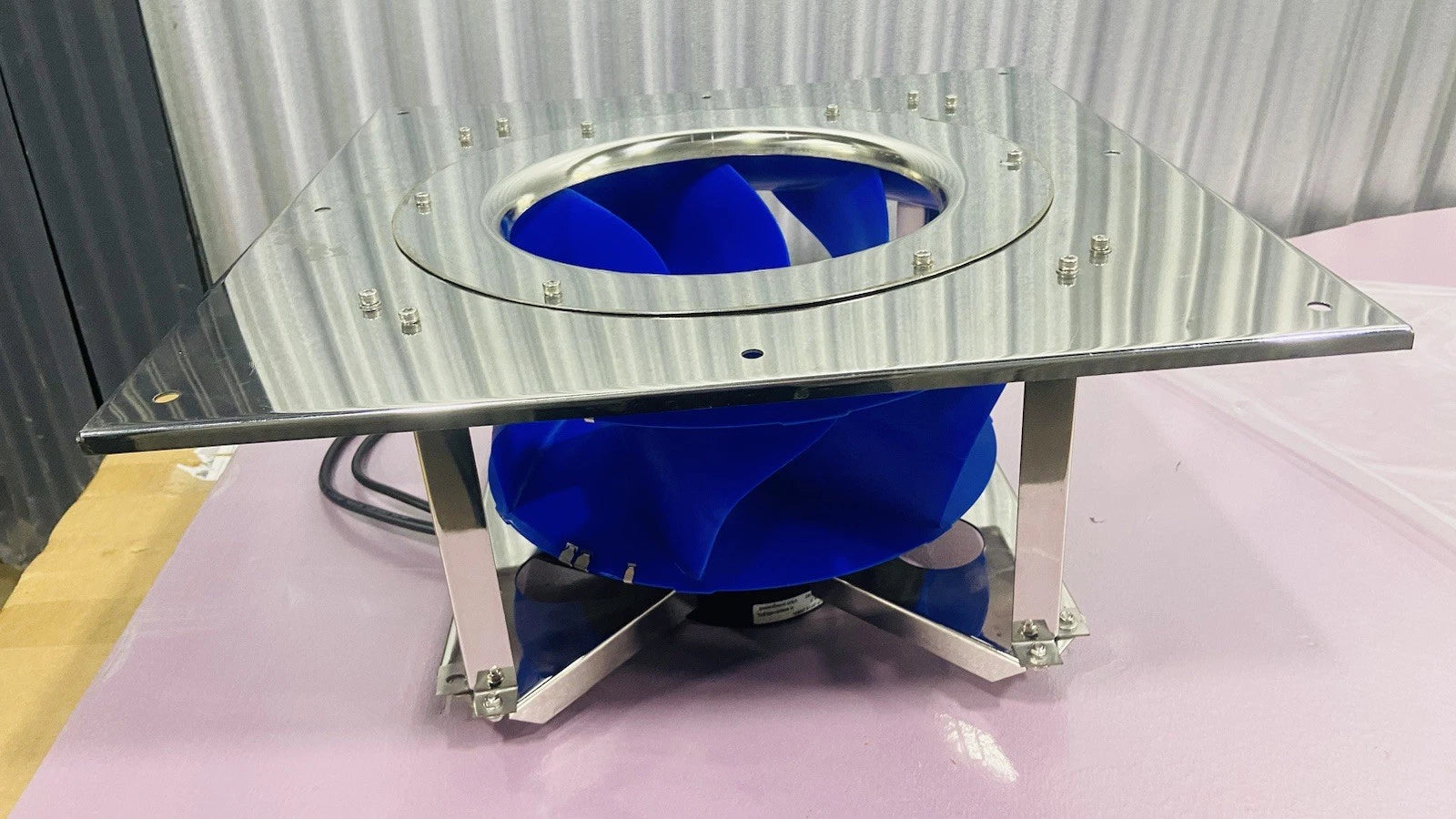 NEW Centrifugal Fan Ziehl-Abegg Var Speed PWM RH35V-6IK.BD.VR 110VAC, W/ Bracket