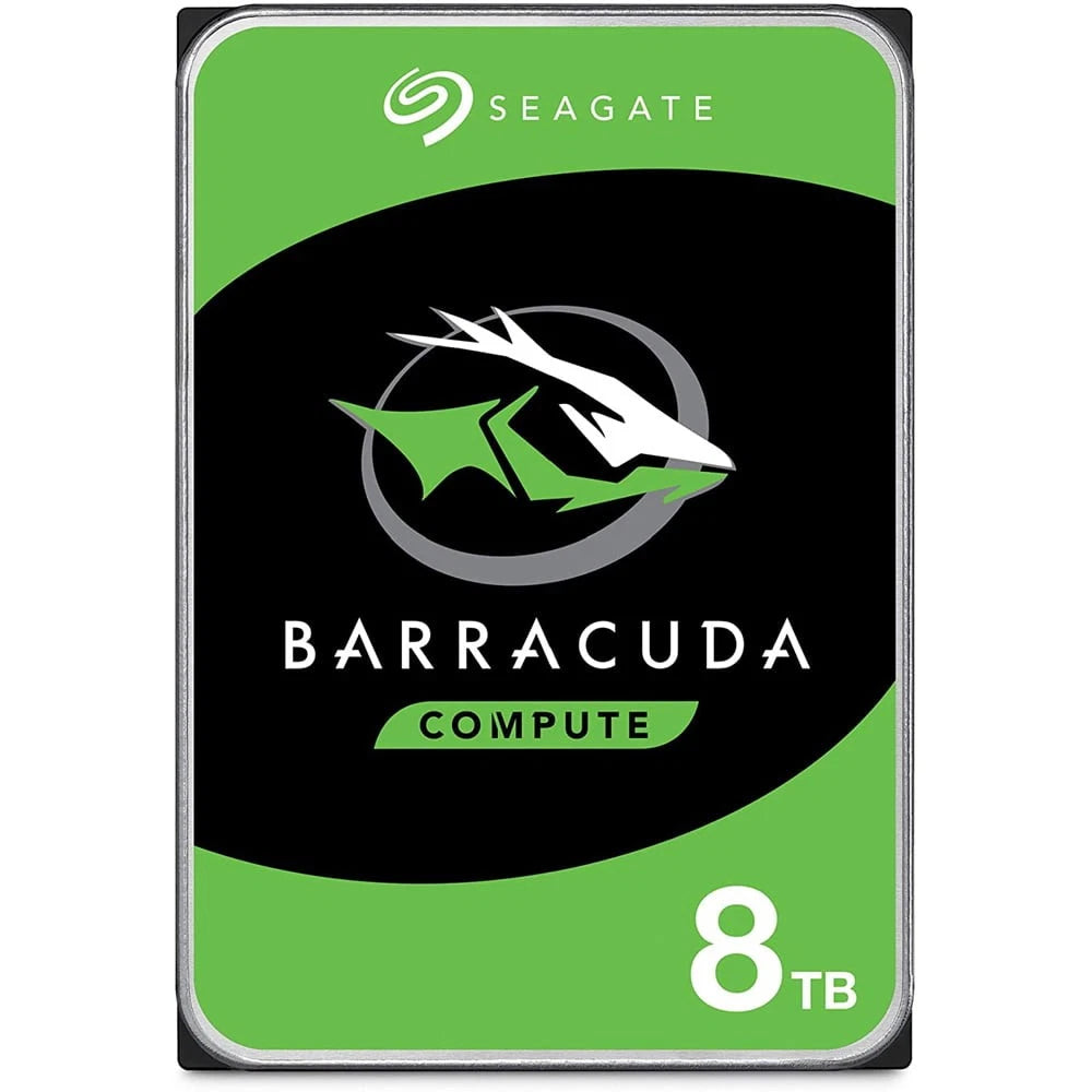 Seagate BarraCuda ST8000DM004 8 TB Hard Drive - 3.5" Internal - SATA (SATA-600