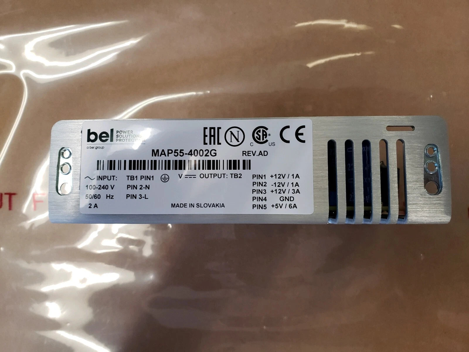 GENUINE POWER ONE POWER SUPPLY  # MAP55-4002G / MAP55-4002|135137729153