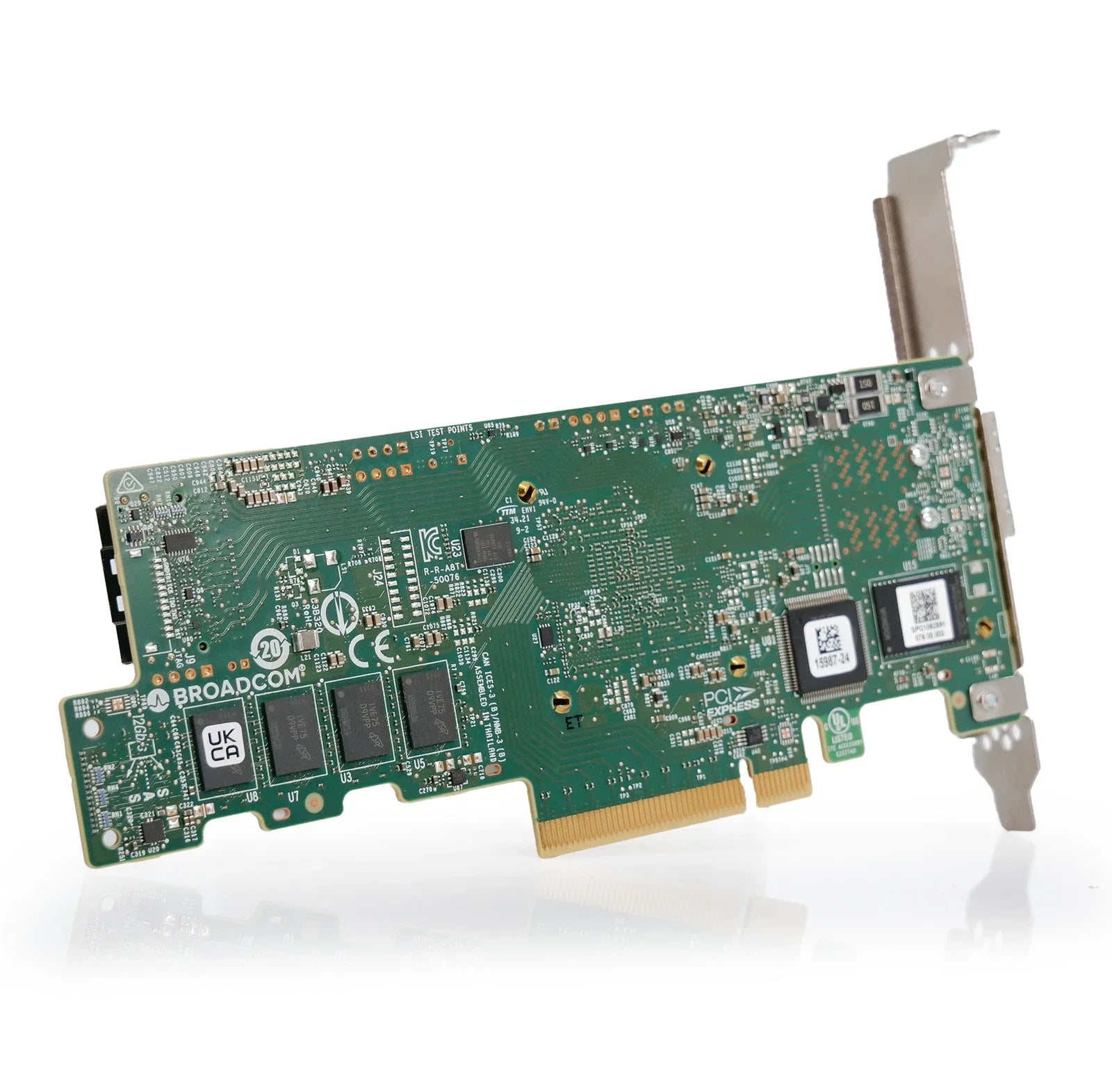 LSI / Broadcom SAS9580-8I8E 05-50076-00 MegaRAID 9500 PCIe Gen 4.0 Tri-Mode Storage Adapter. Brand New.