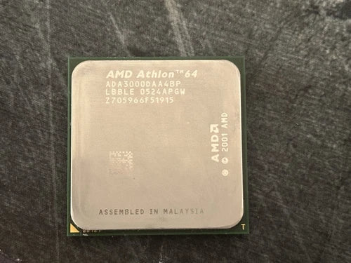 AMD Athlon 64 3000+ 2.0 Ghz  Socket 939 pins 90nm 1.35-1.4v Desktop Processor