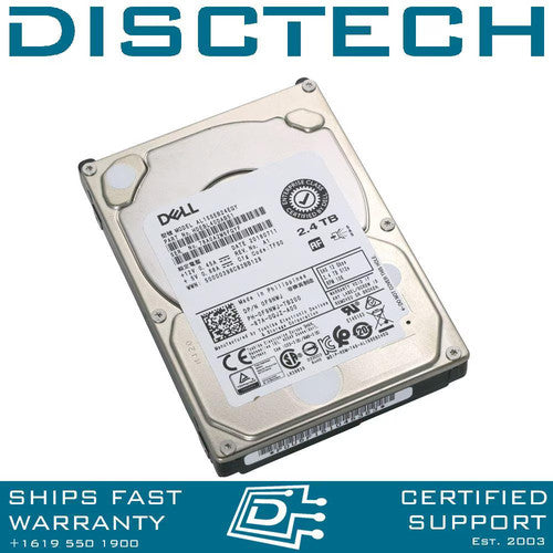 Dell Toshiba AL15SEB24EQY 2.4TB 2.5-inch SFF 12Gbps 10K SAS Enterprise Hard Drive