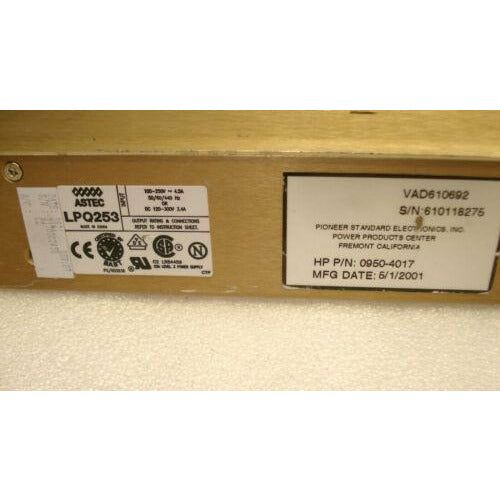 LPQ253 POWER SUPPLY 100-250V ~4.5A 50/60/440 Hz or DC 120-300V 3.4A