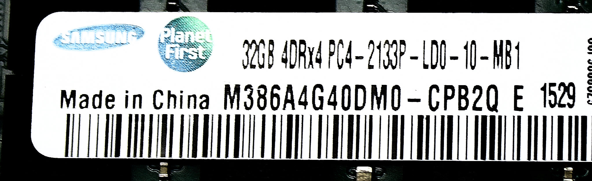 SAMSUNG M386A4G40DM0-CPB2Q 32GB PC4-17000LR DDR4-2133 4DRX4 ECC