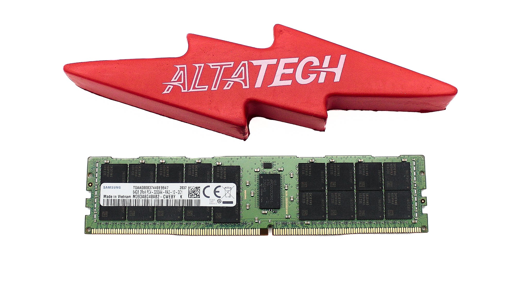 Samsung M393A8G40AB2-CWECQ 64GB PC4-25600R DDR4-3200 2RX4 ECC