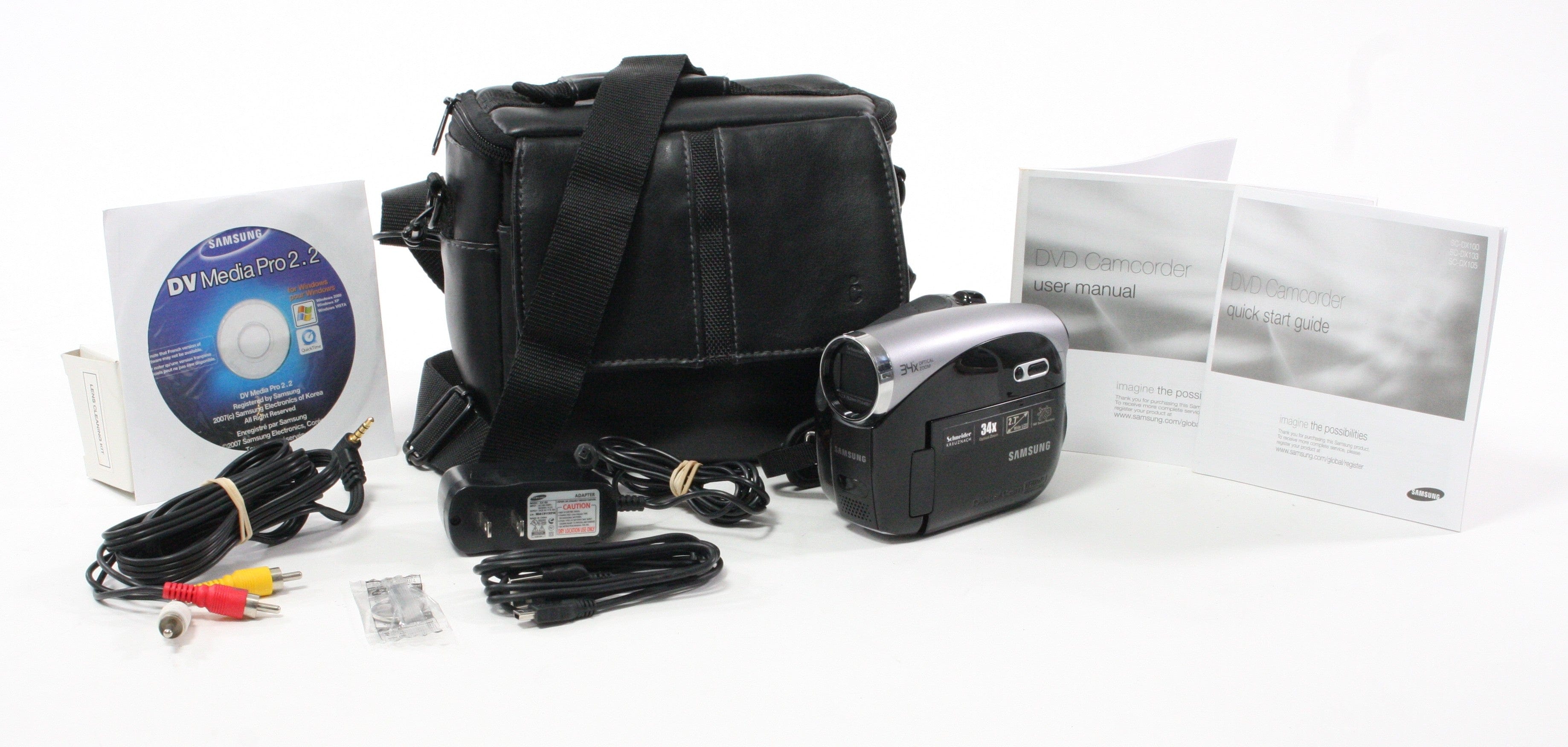 Samsung SC-DX1031X DVD Camcorder