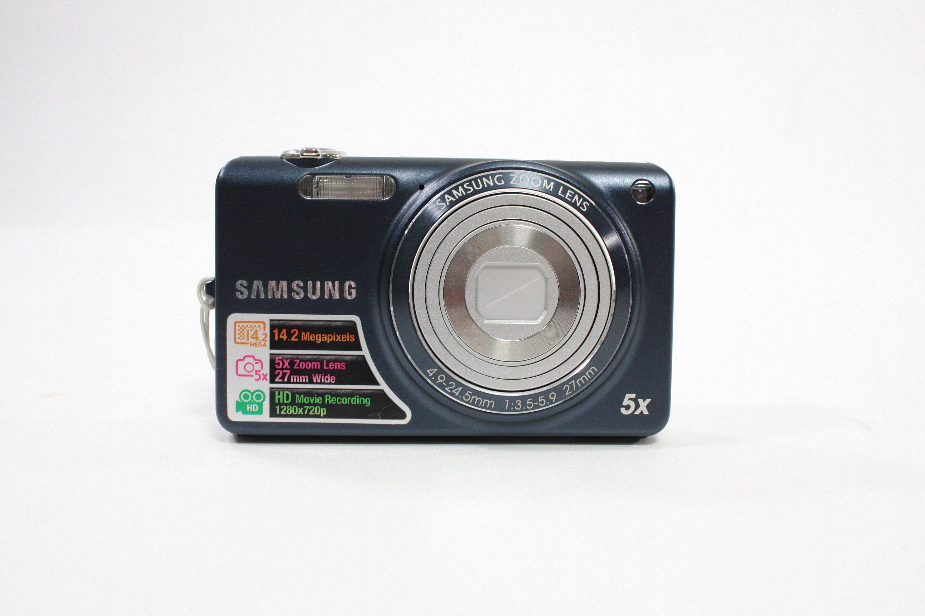 Samsung ST65 Digital Point-and-Shoot Camera 5x Zoom 14.2mp (Blue)