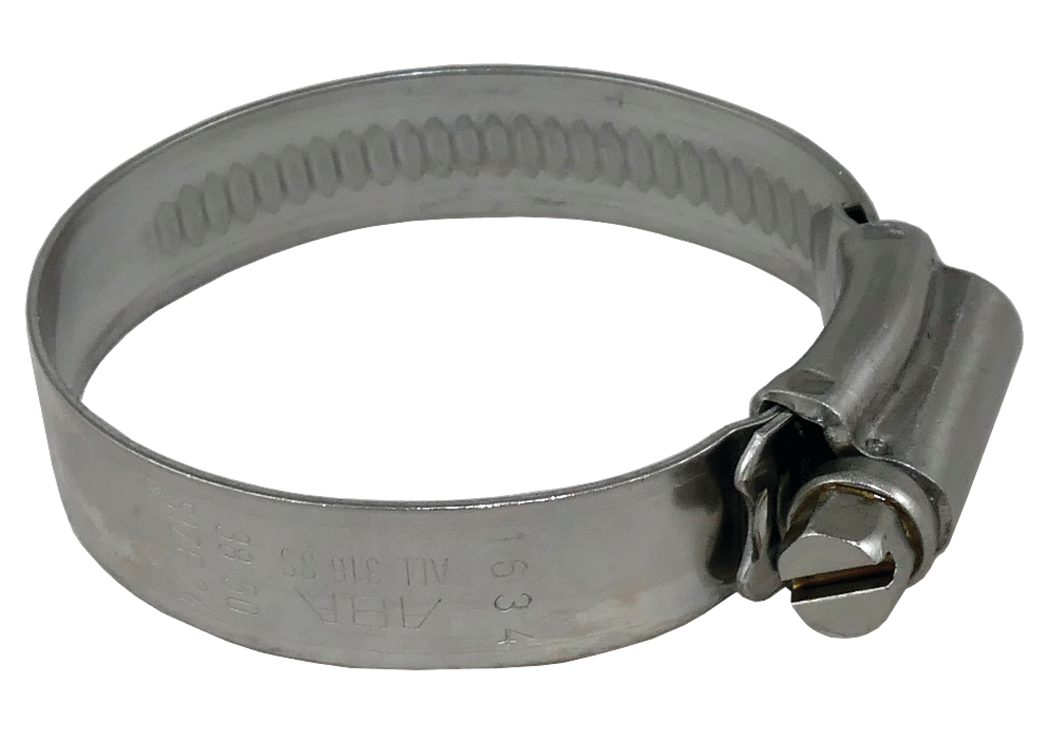 Scandvik 13628 ABA SS Hose Clamps, #10, 10 Pack