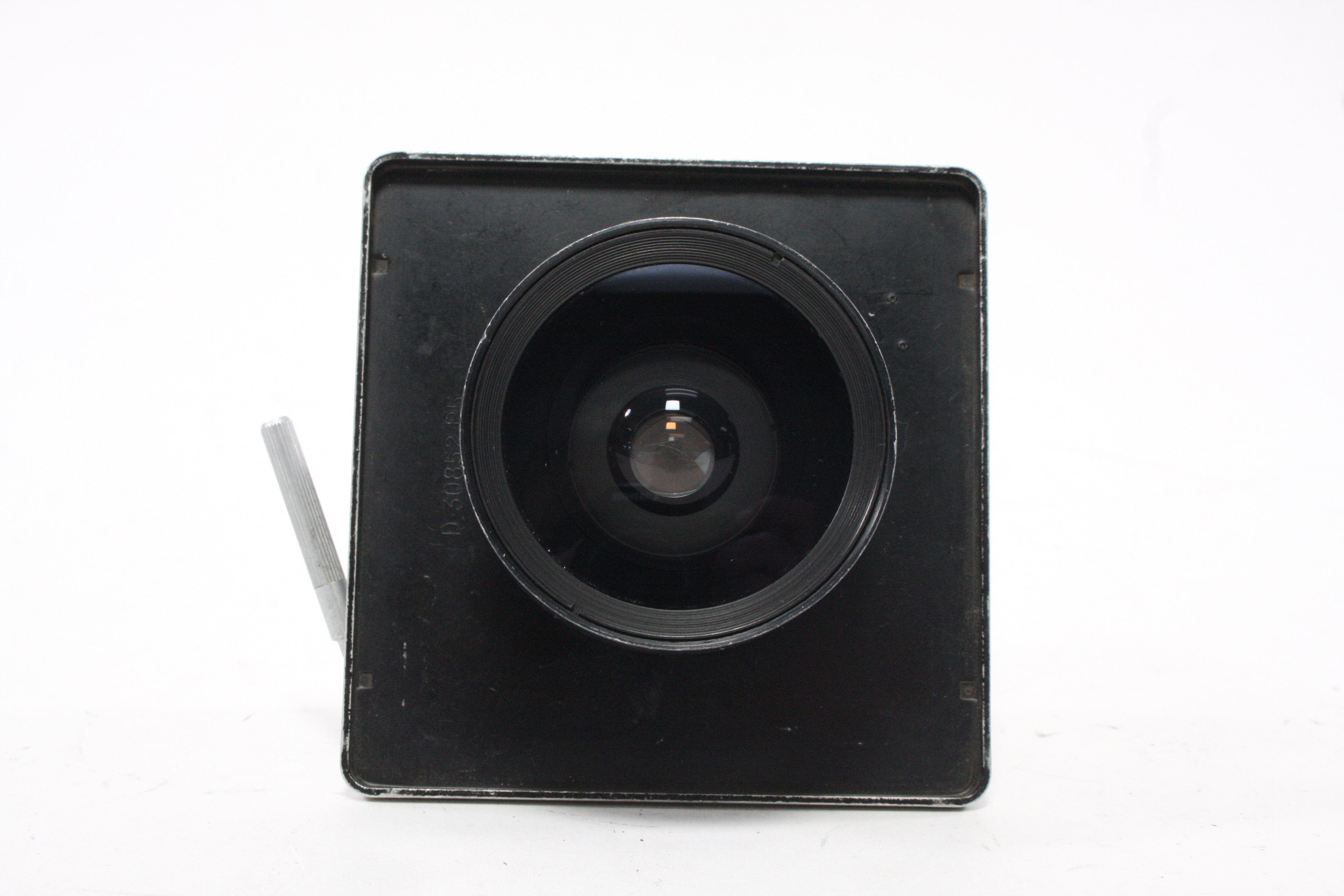 Schneider Super Angulon 90MM F8 Compur Shutter on 3.5 x 3.5 Inch Lens Board