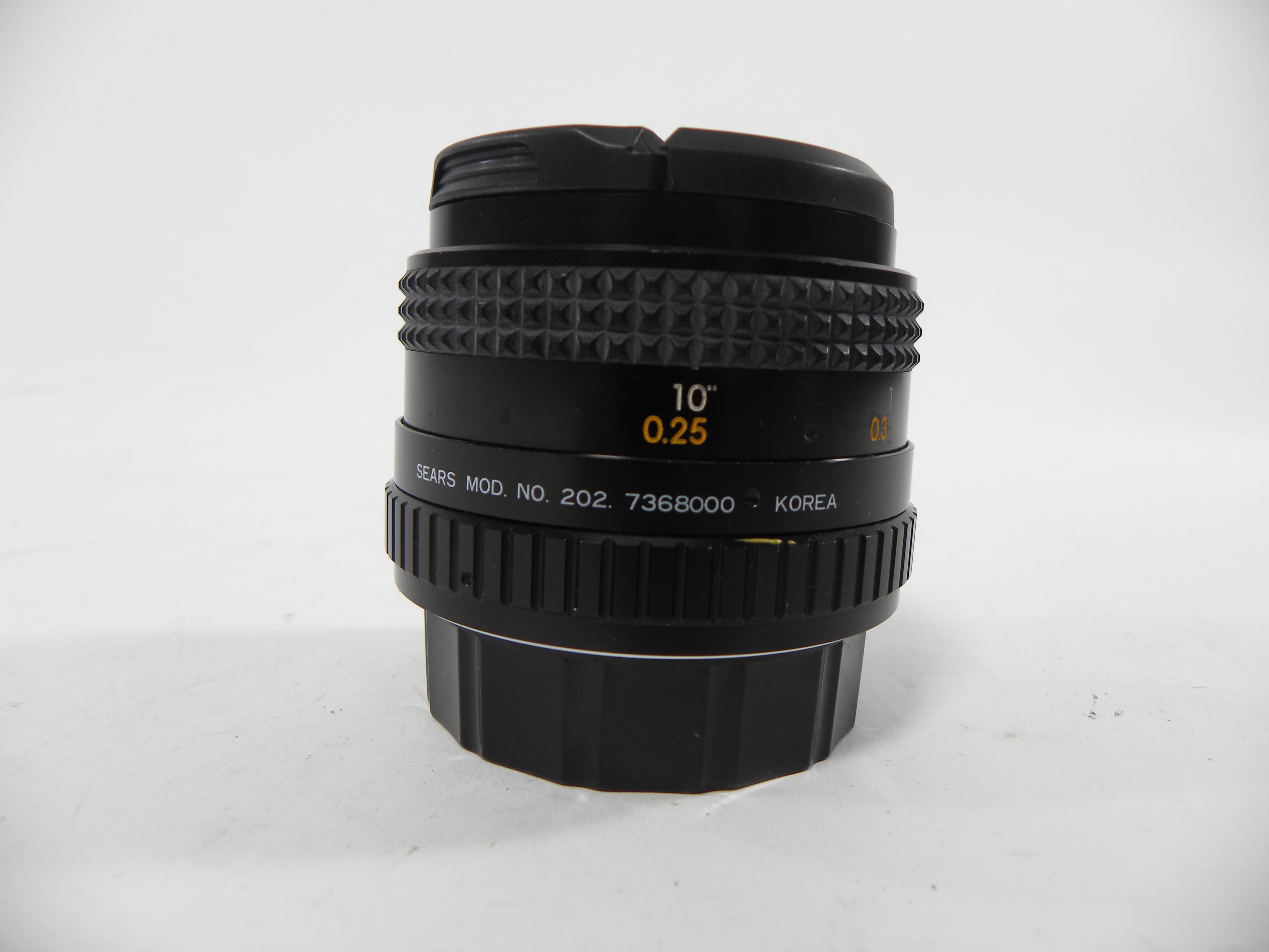 Sears MC Auto 28mm f2.8 PK Mount