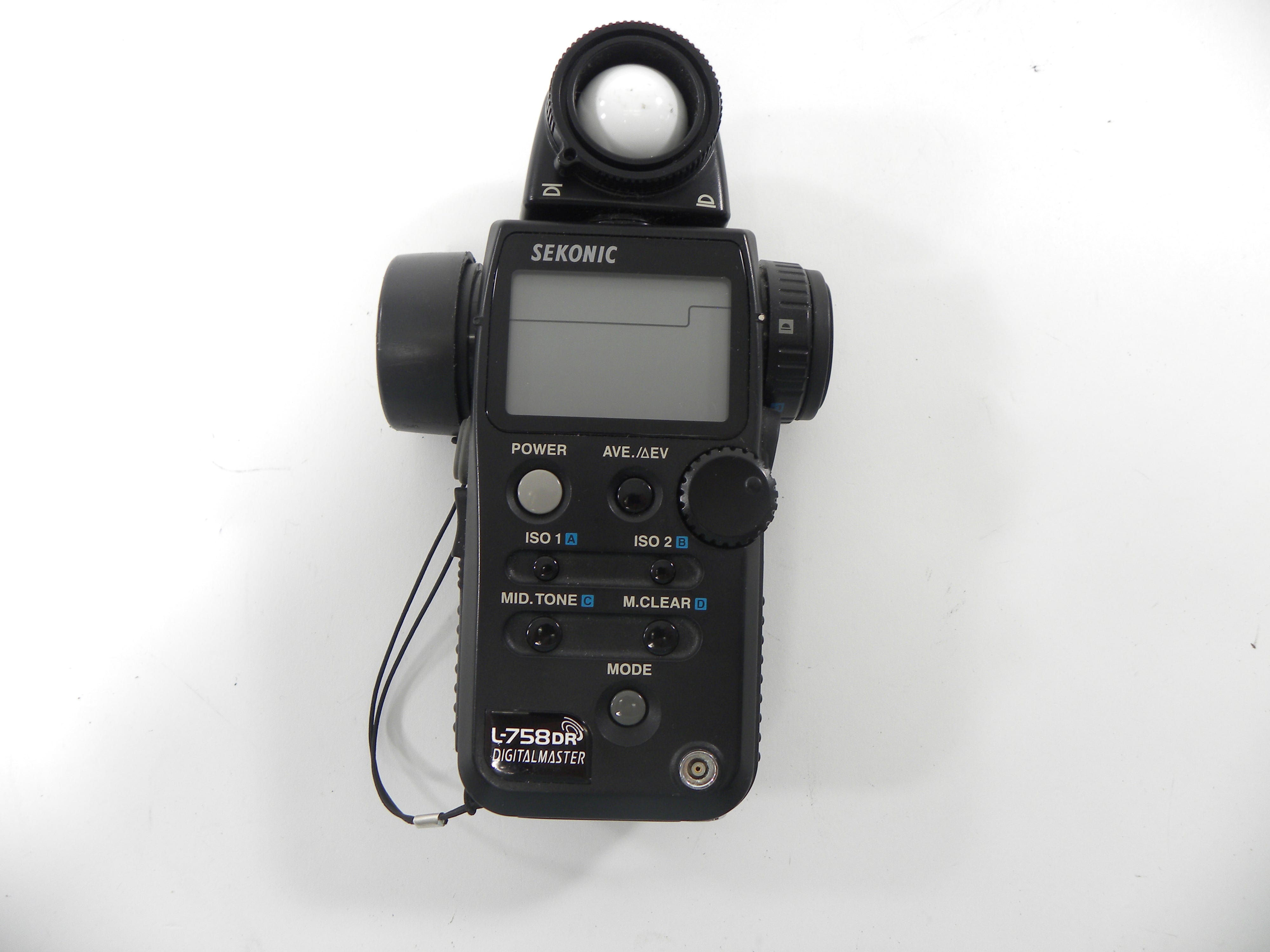 Sekonic L-758 DR Digital Master