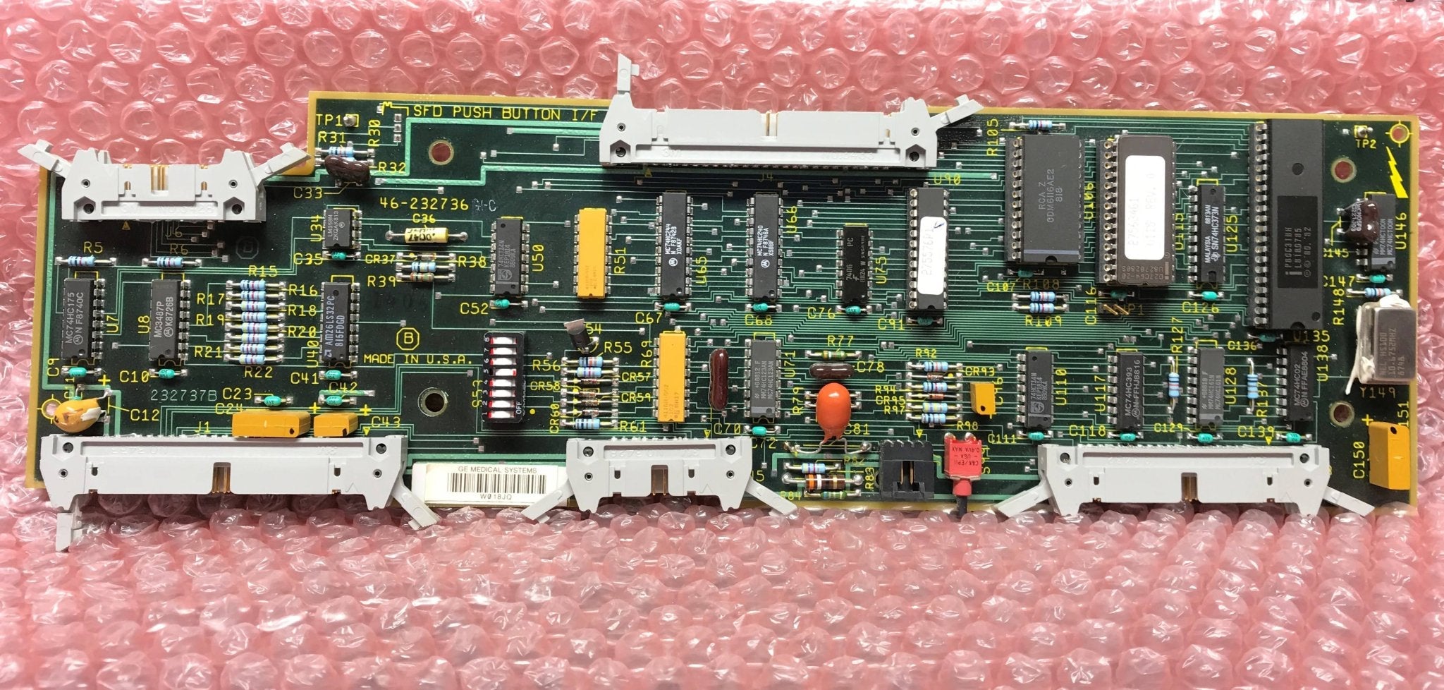 SFD Push Button I/F Board (46-232736 G1-D GE