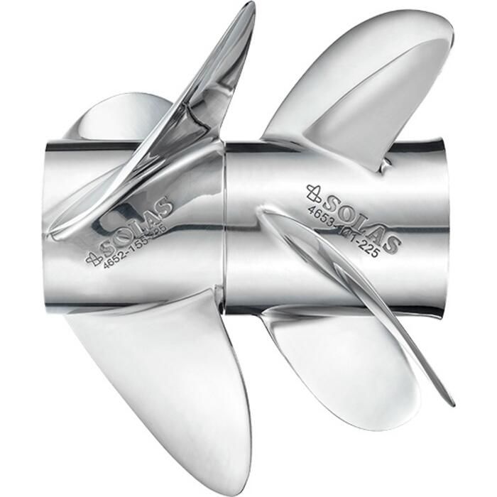 Solas Propeller 4652-155-255 Solas Prop System Suzuki, Front, 15.5" x 25.5