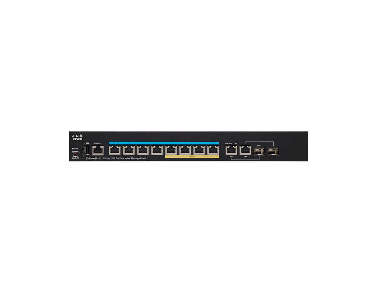 Cisco SG350X-8PMD-K9 Switch
