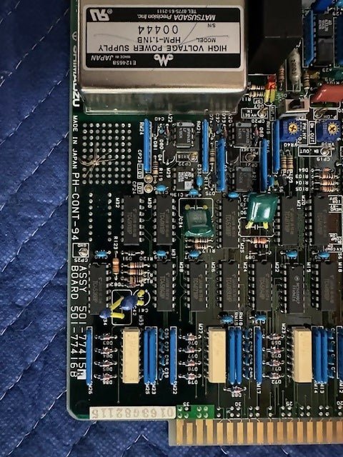 Shimadzu PH-CONT-94 Assembly Brd 501-77415 B