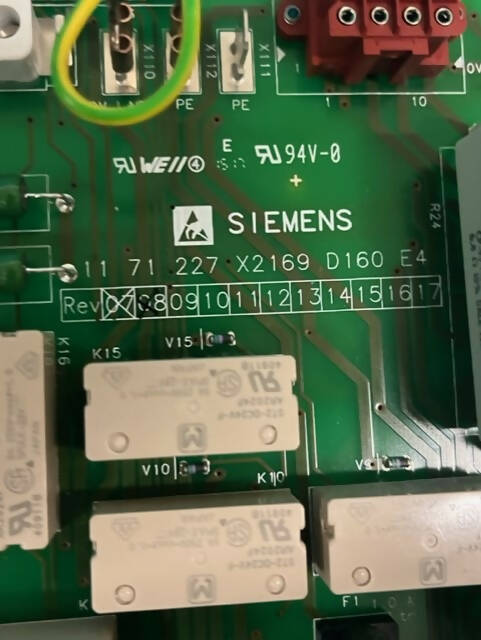 Siemens D160 Board #1171227