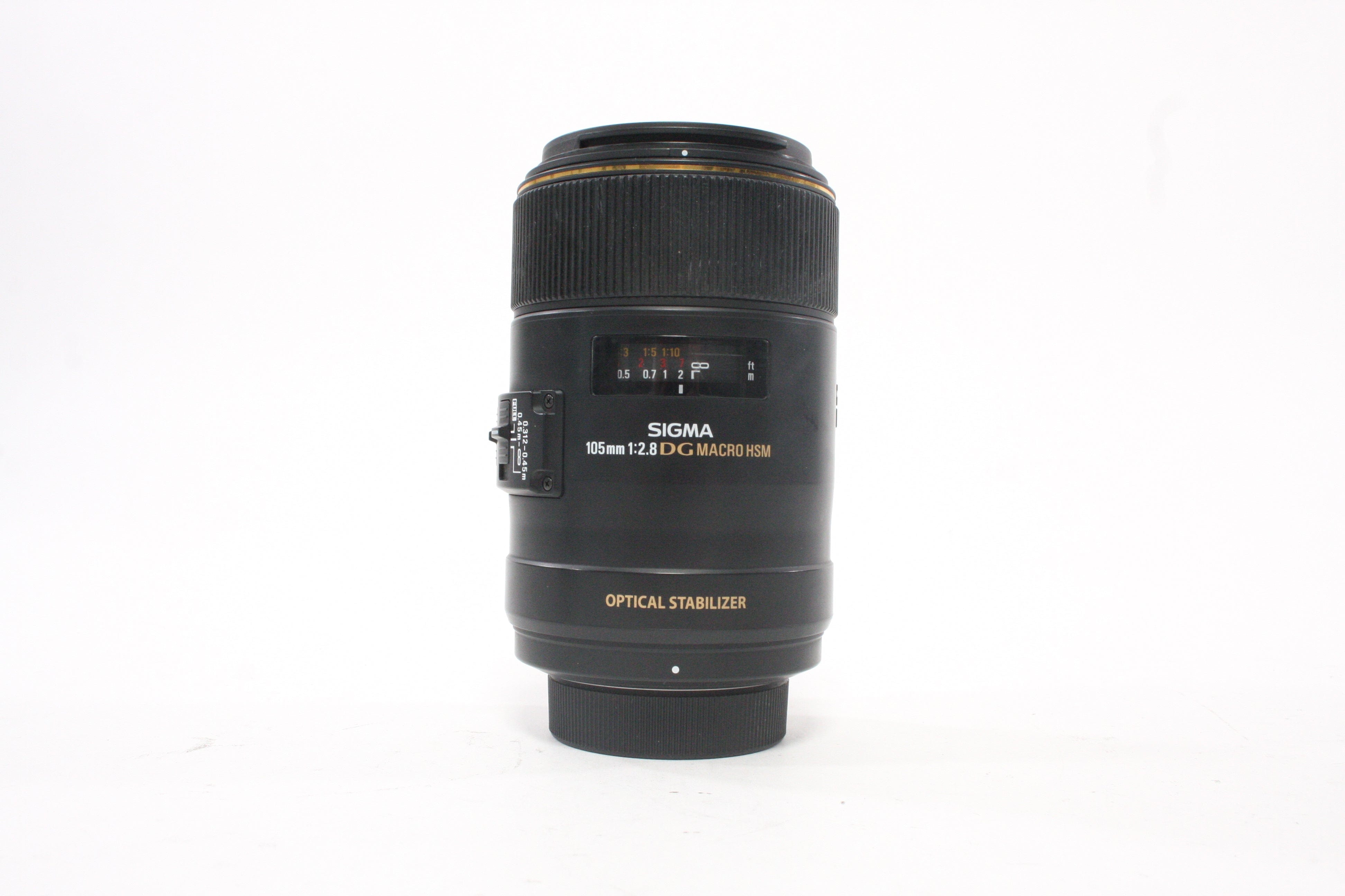 Sigma 105mm f/2.85 DG Macro HSM Optical Stabilizer Lens for Nikon F Mount