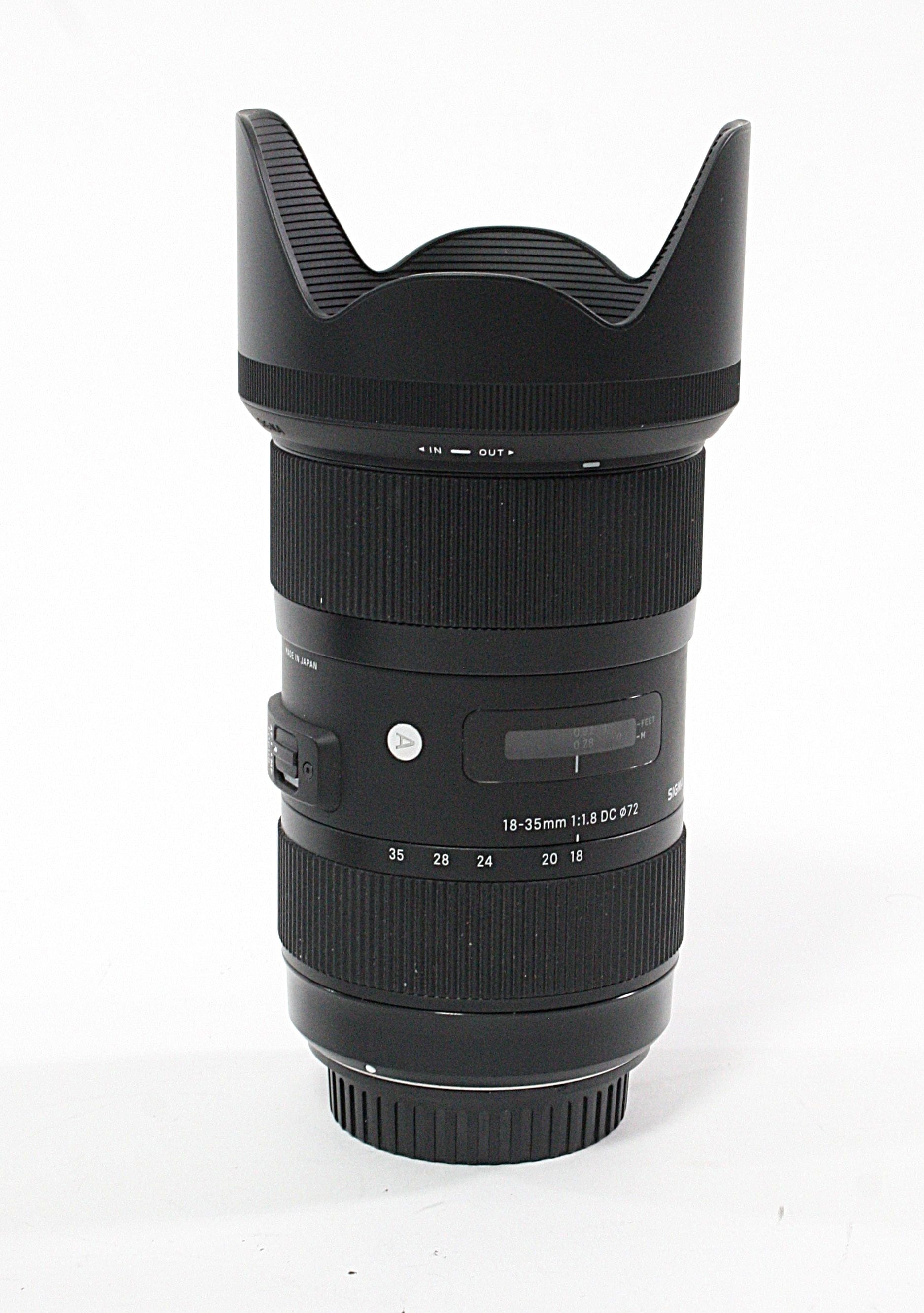 Sigma 18-35mm f/1.8 Art DC for Canon EF-S