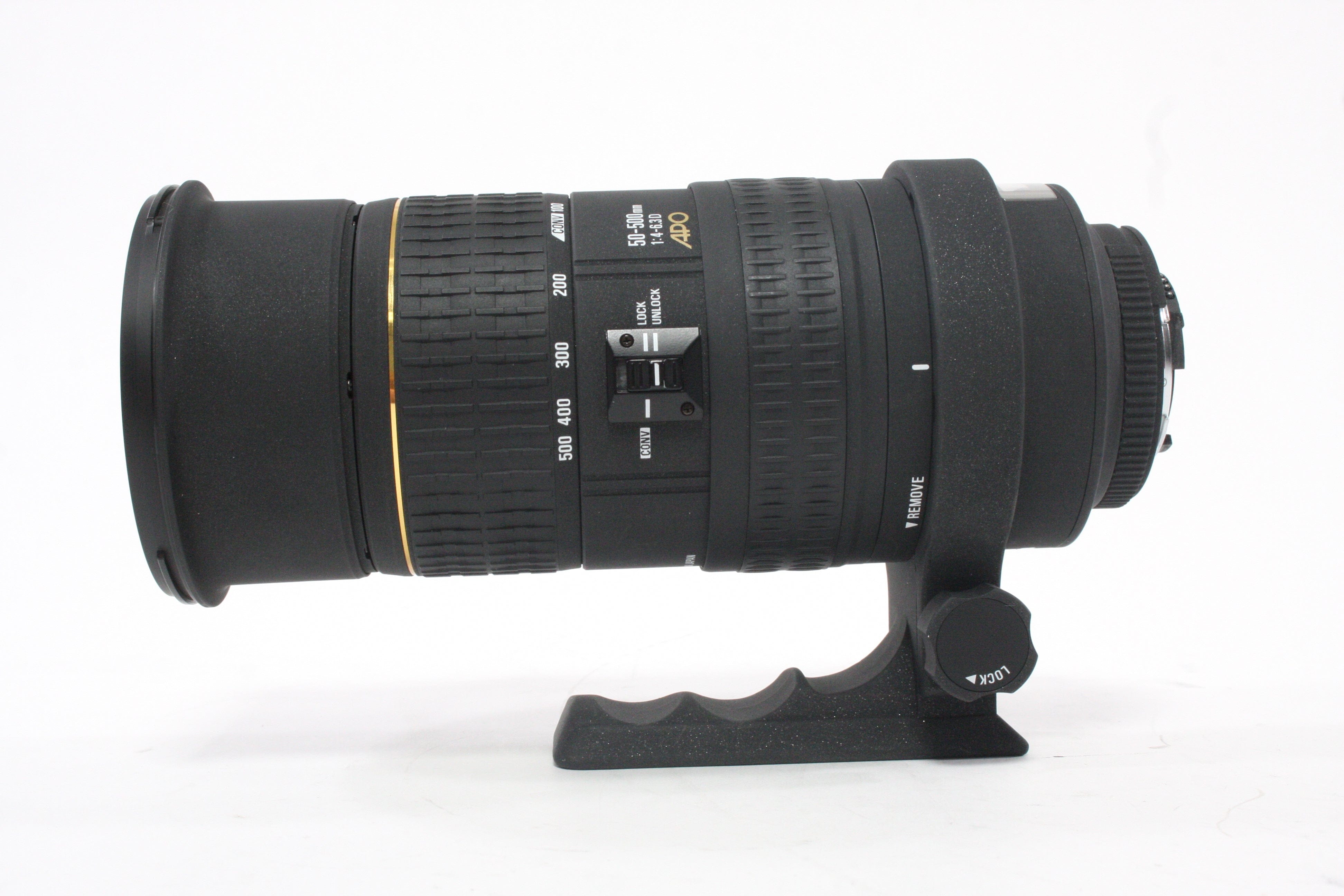 Sigma 50-500mm f/4-6.3D APO RF HSM EX Lens for Nikon F Mount
