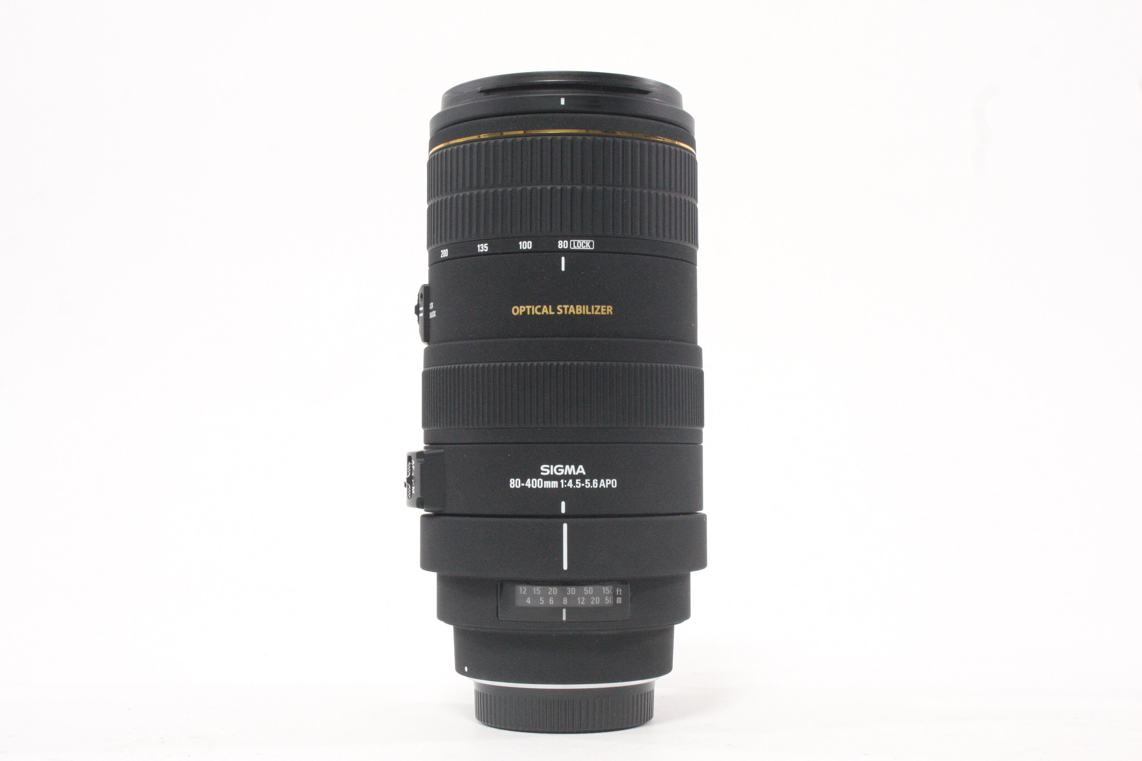 Sigma 80-400mm f/4.5-5.6 APO EX OS Lens for SA Mount