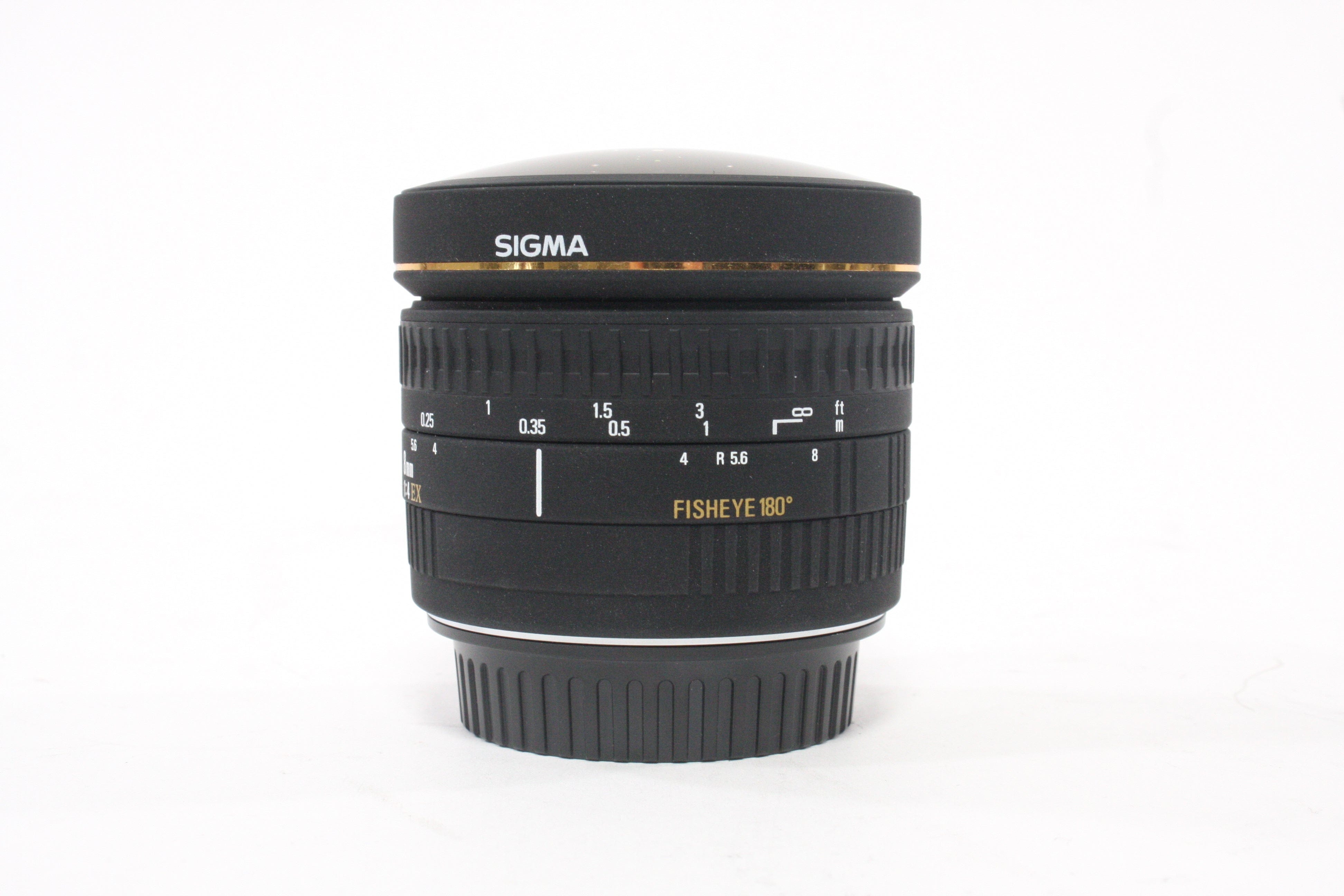Sigma 8mm Fisheye F4ex Lens for Canon EF Mount