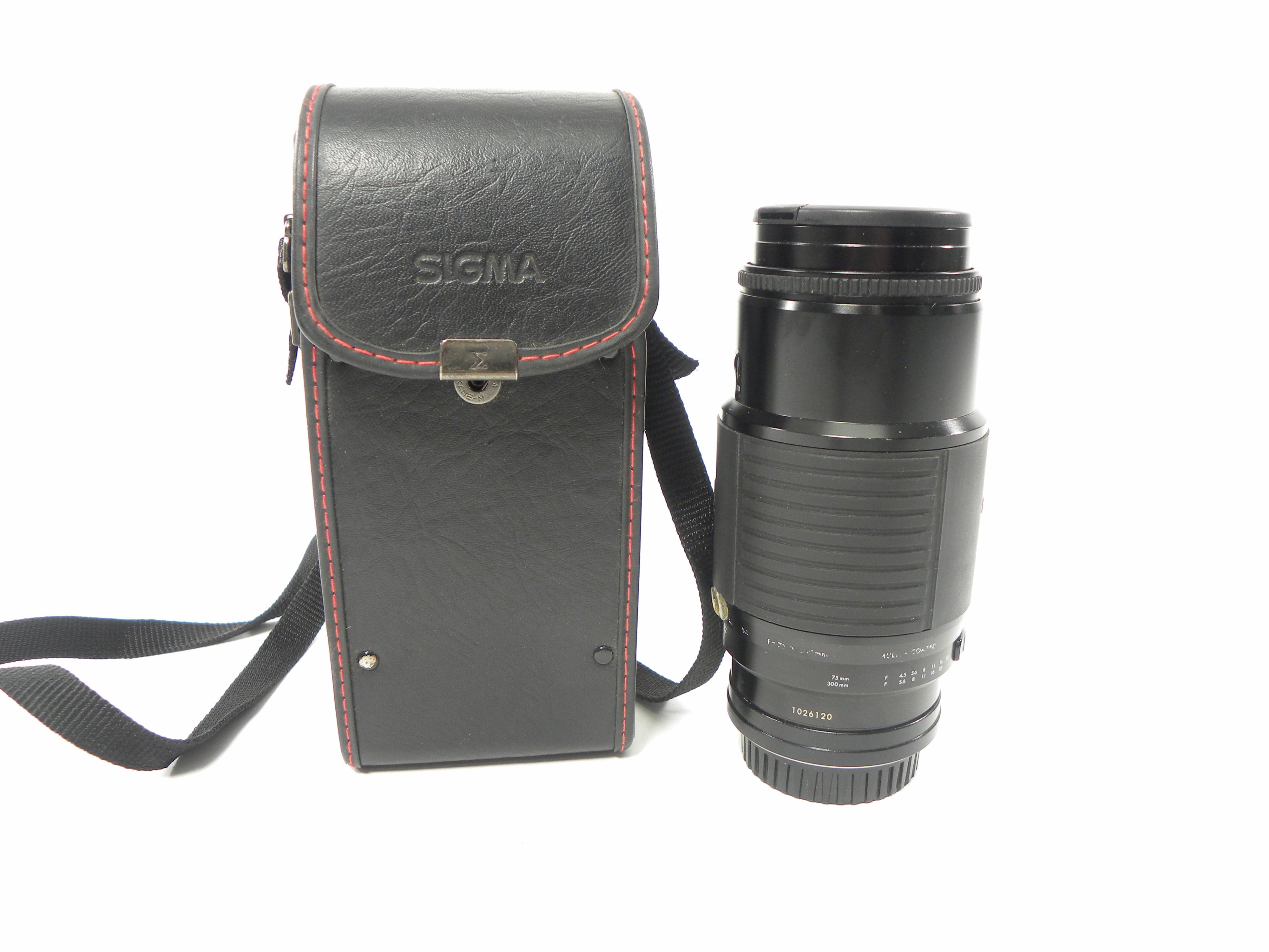 Sigma AF 75-300mm f4.5-5.6 Minolta AF A Mount