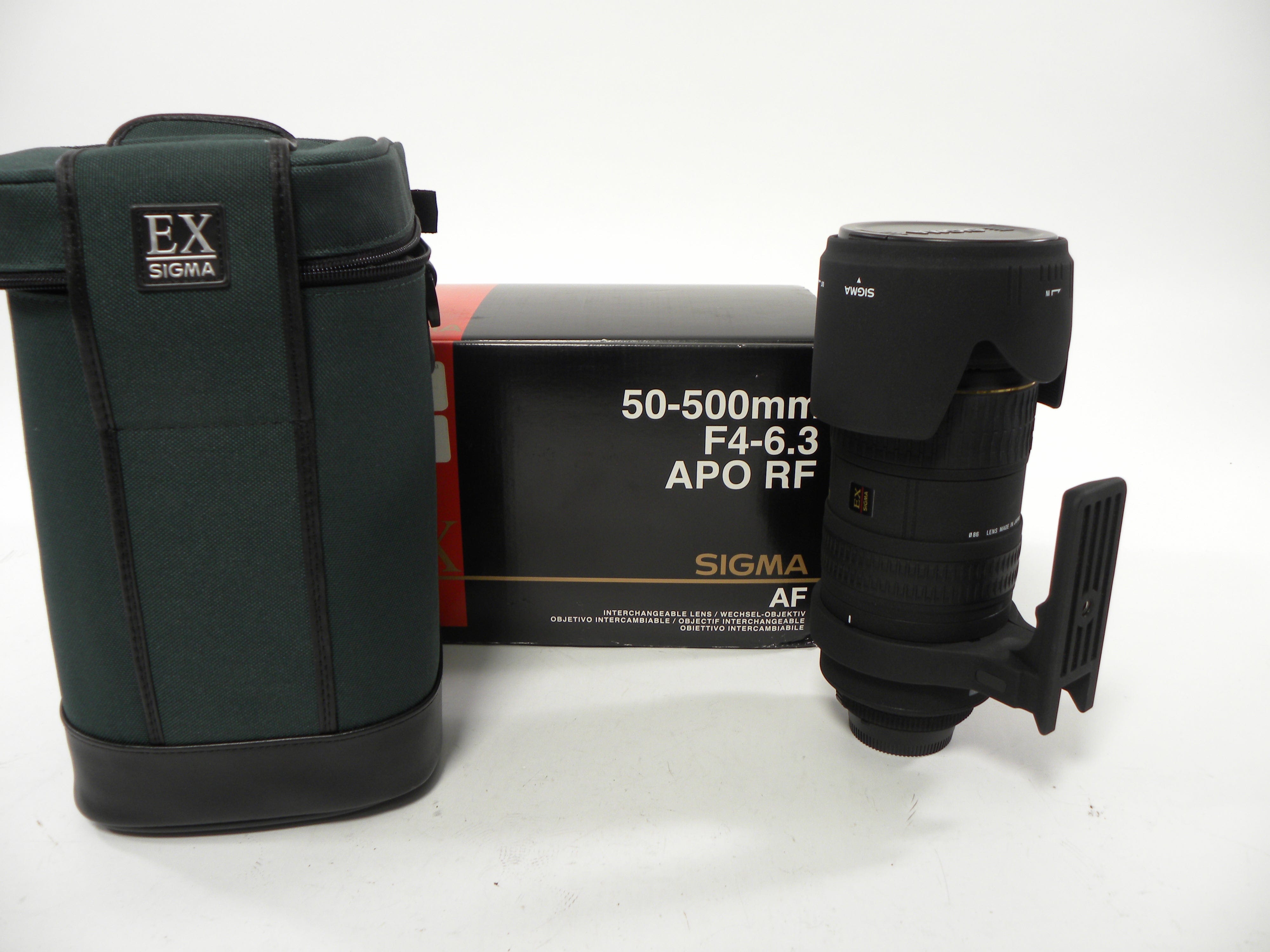 Sigma APO HSM RF AF 50-500mm f4-6.3 Nikon F Mount