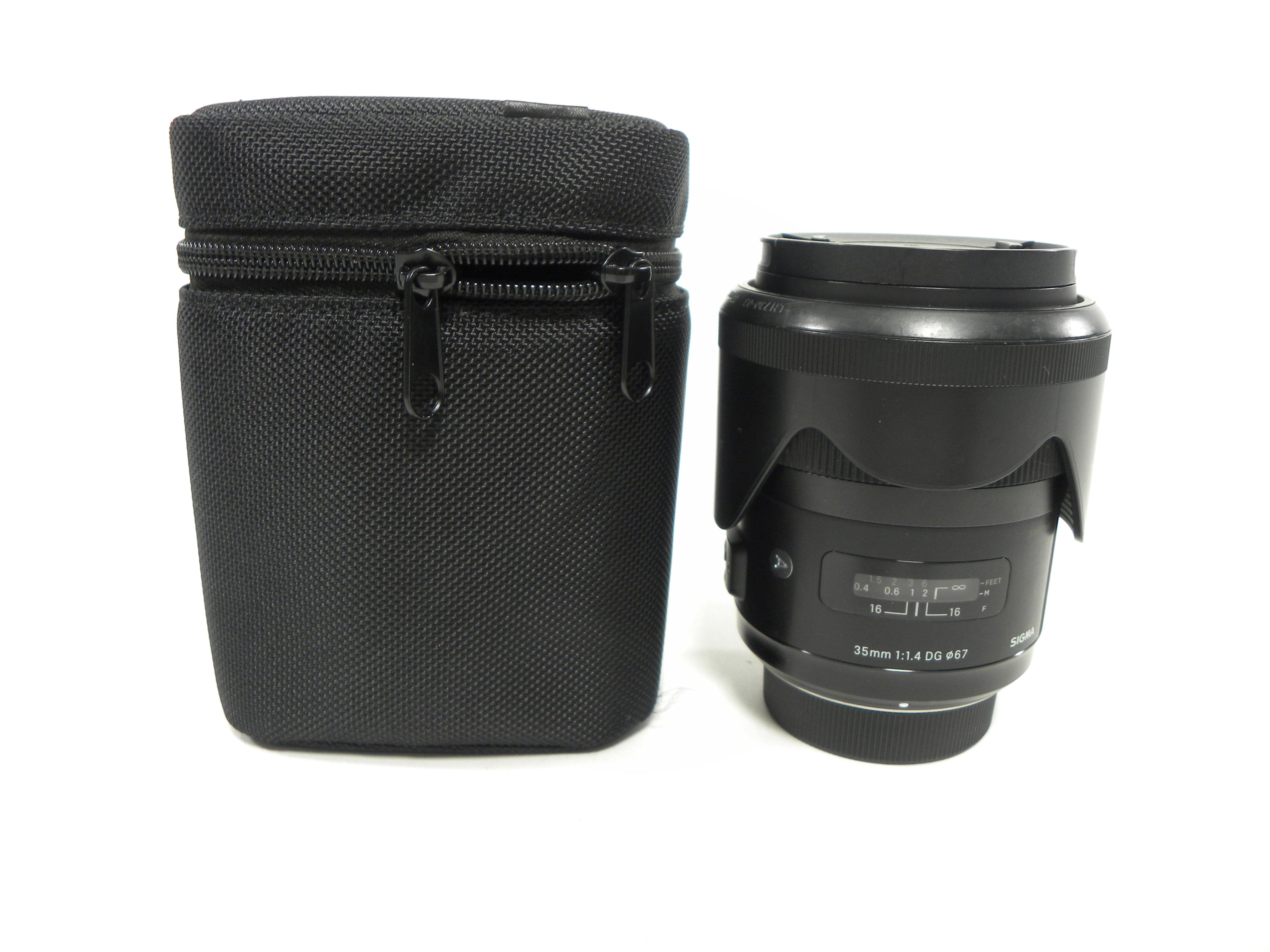 Sigma ART DG 35mm f1.4 Nikon AF Mount