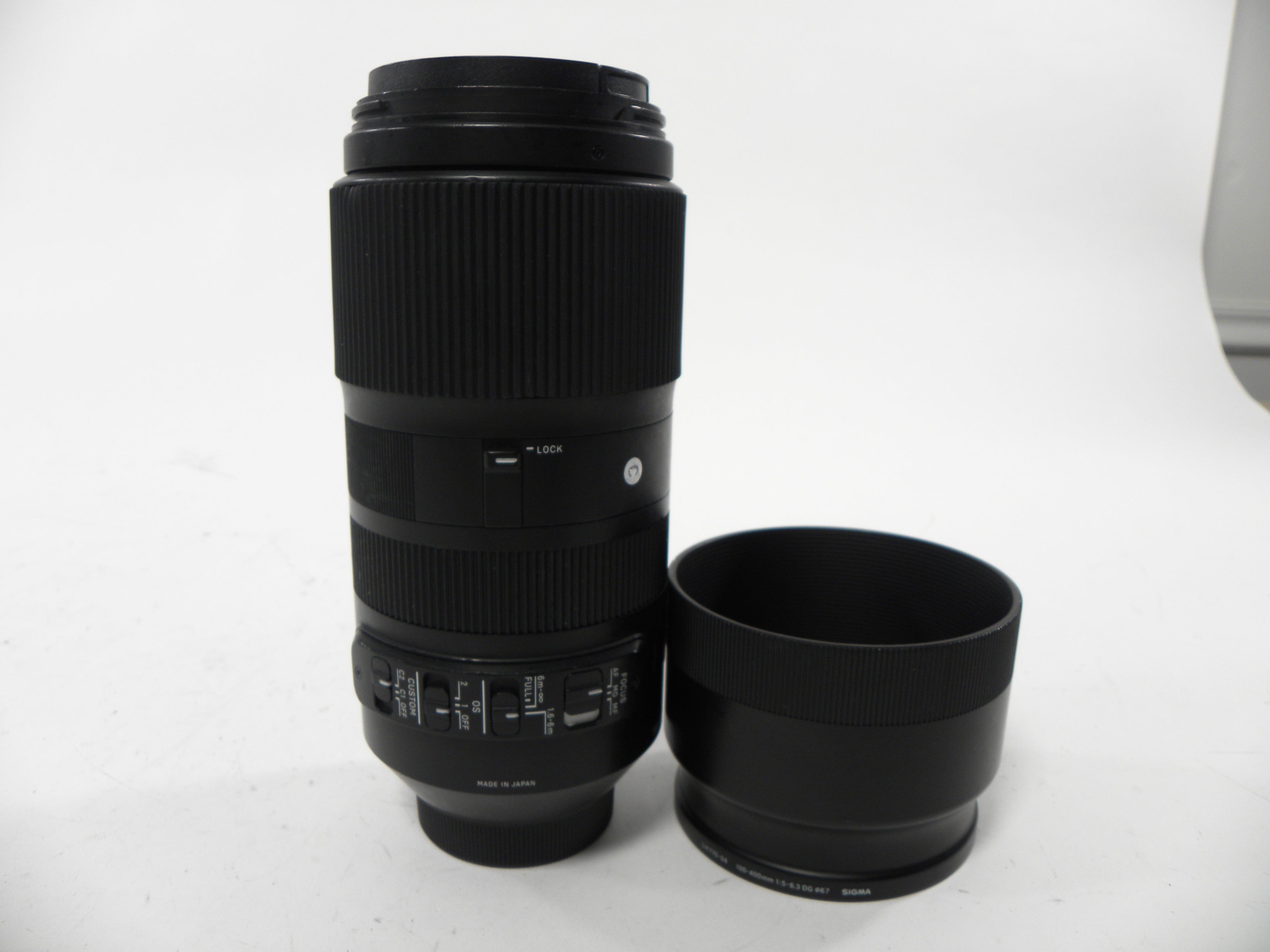 Sigma C 100-400mm f5-6.3 Nikon F Mount