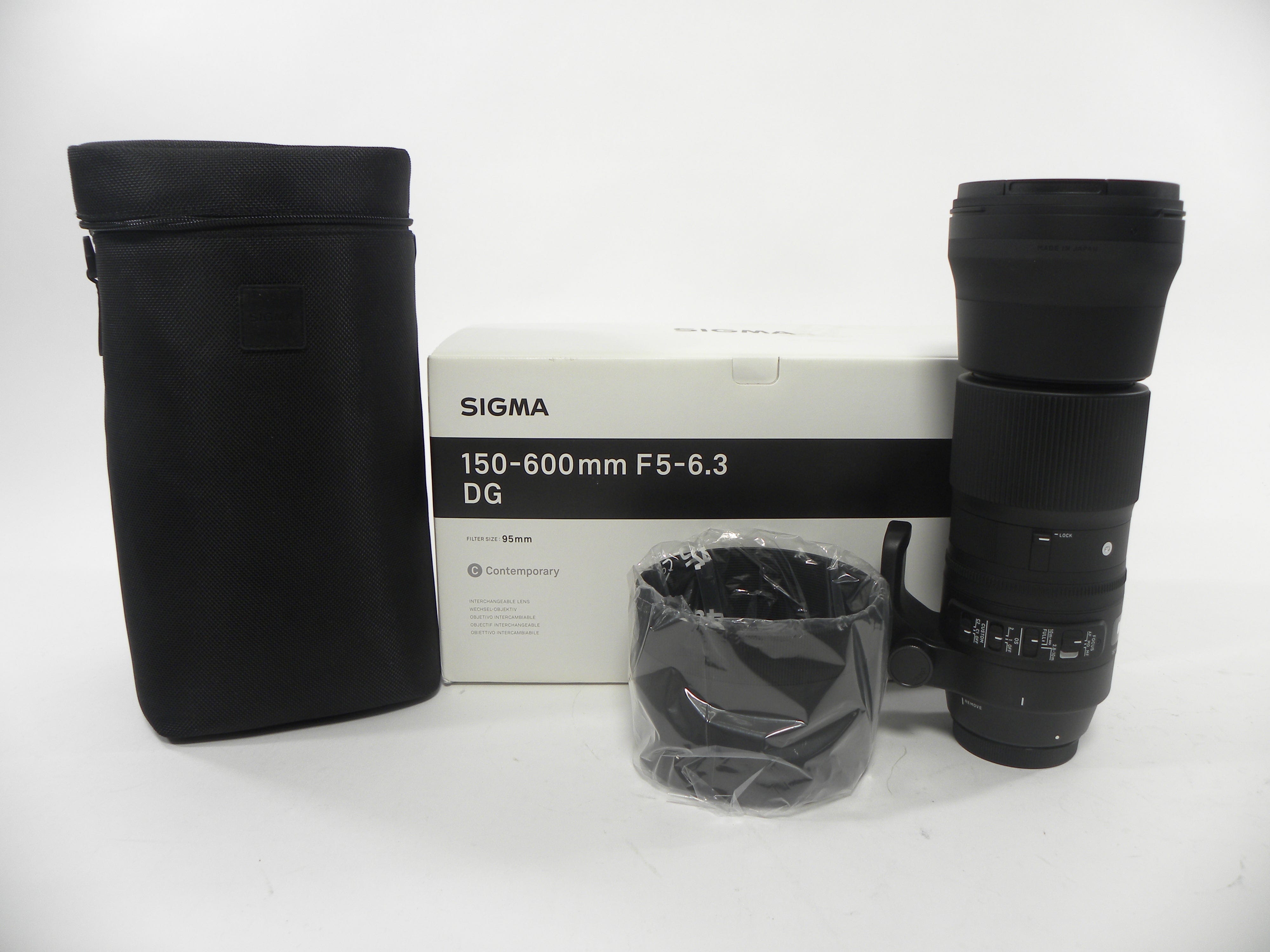 Sigma C DG 150-600mm f5-6.3 Canon EF Mount