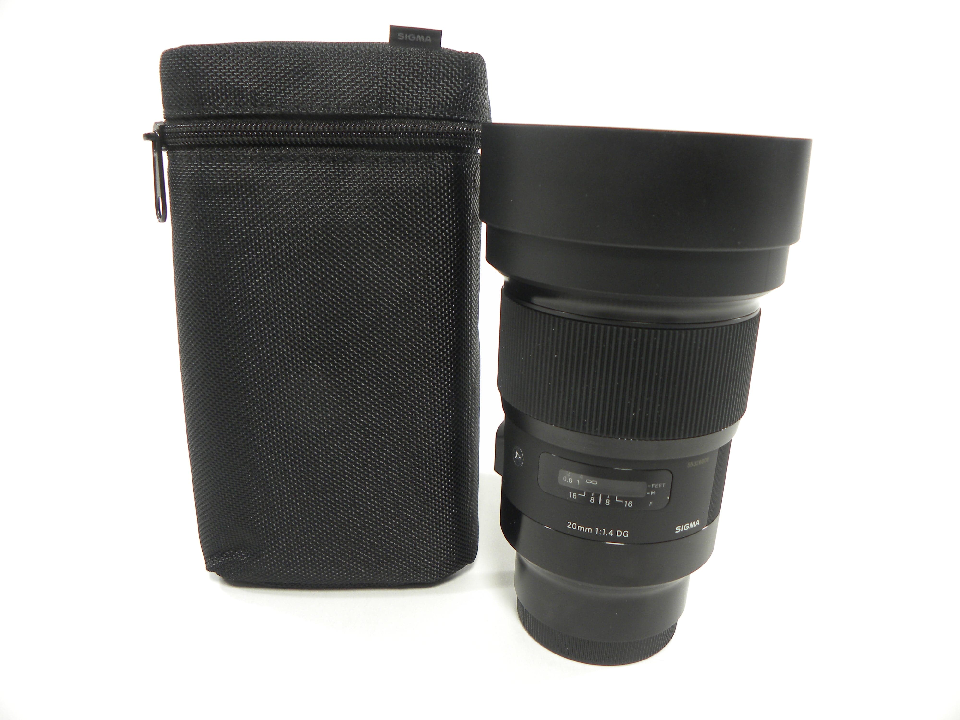 Sigma DG 20mm f1.4 Sony E Mount