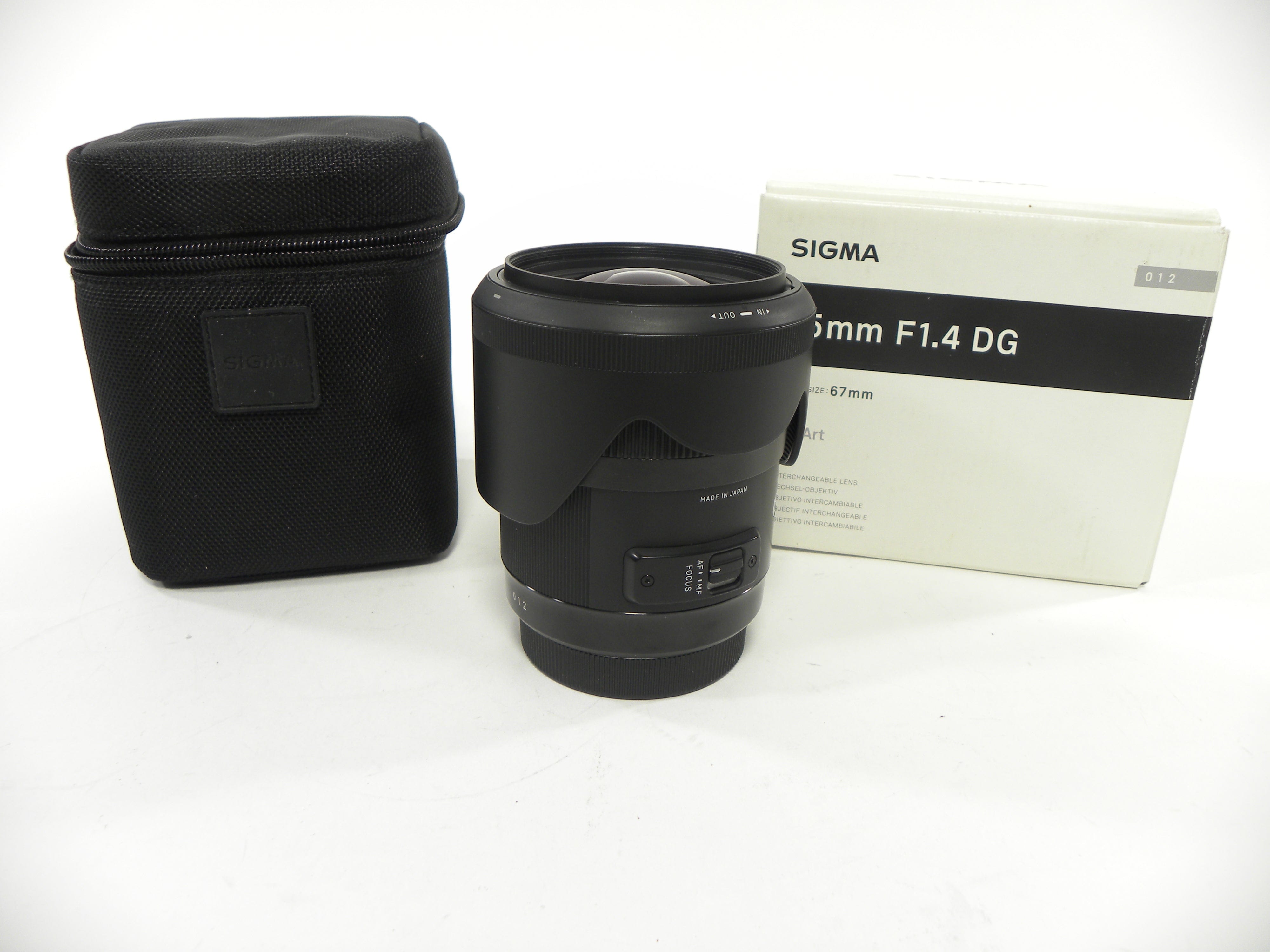 Sigma DG ART 35mm f1.4 Canon EF Mount