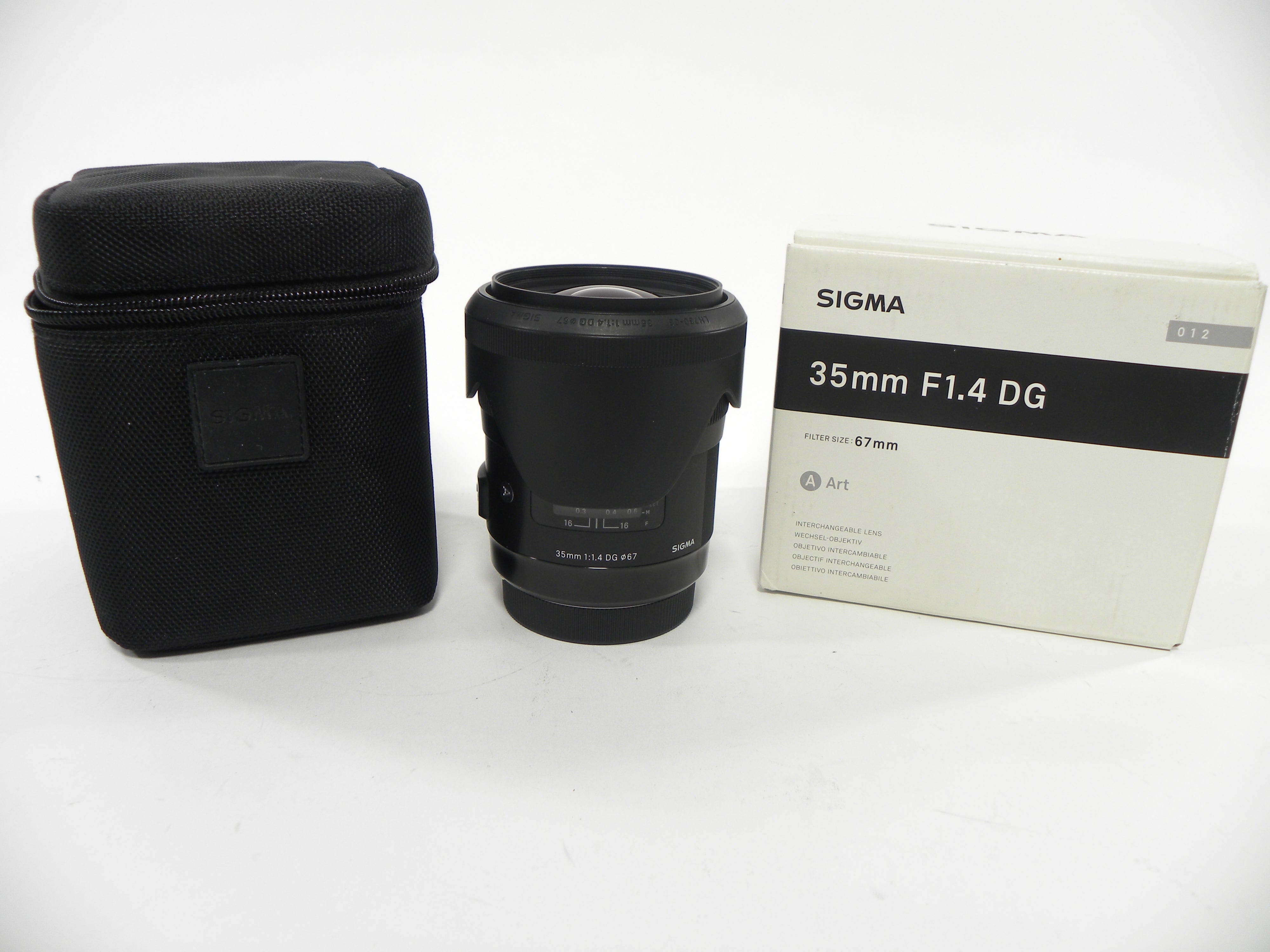 Sigma DG ART 35mm f1.4 Canon EF Mount
