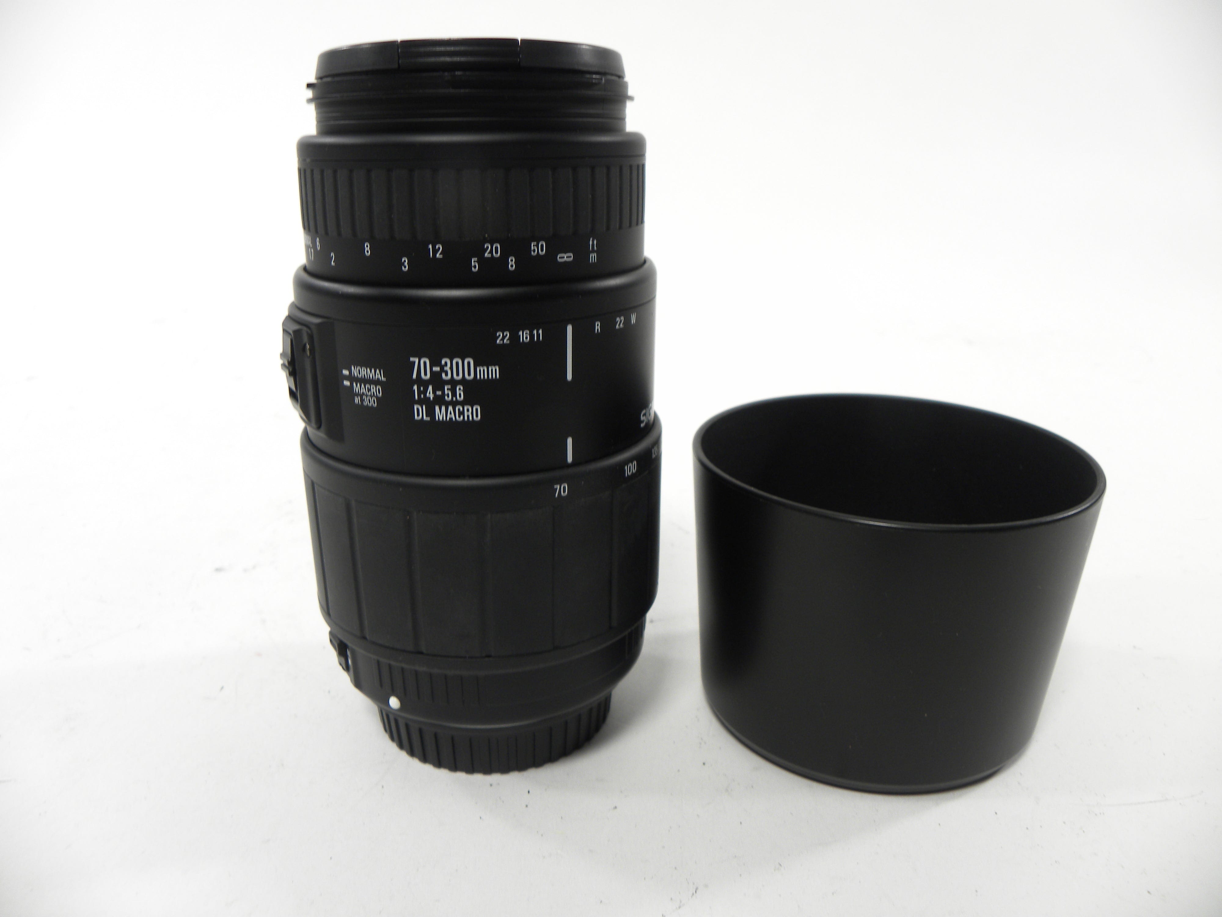 Sigma DL Macro 70-300mm f4-5.6 Canon EF Mount