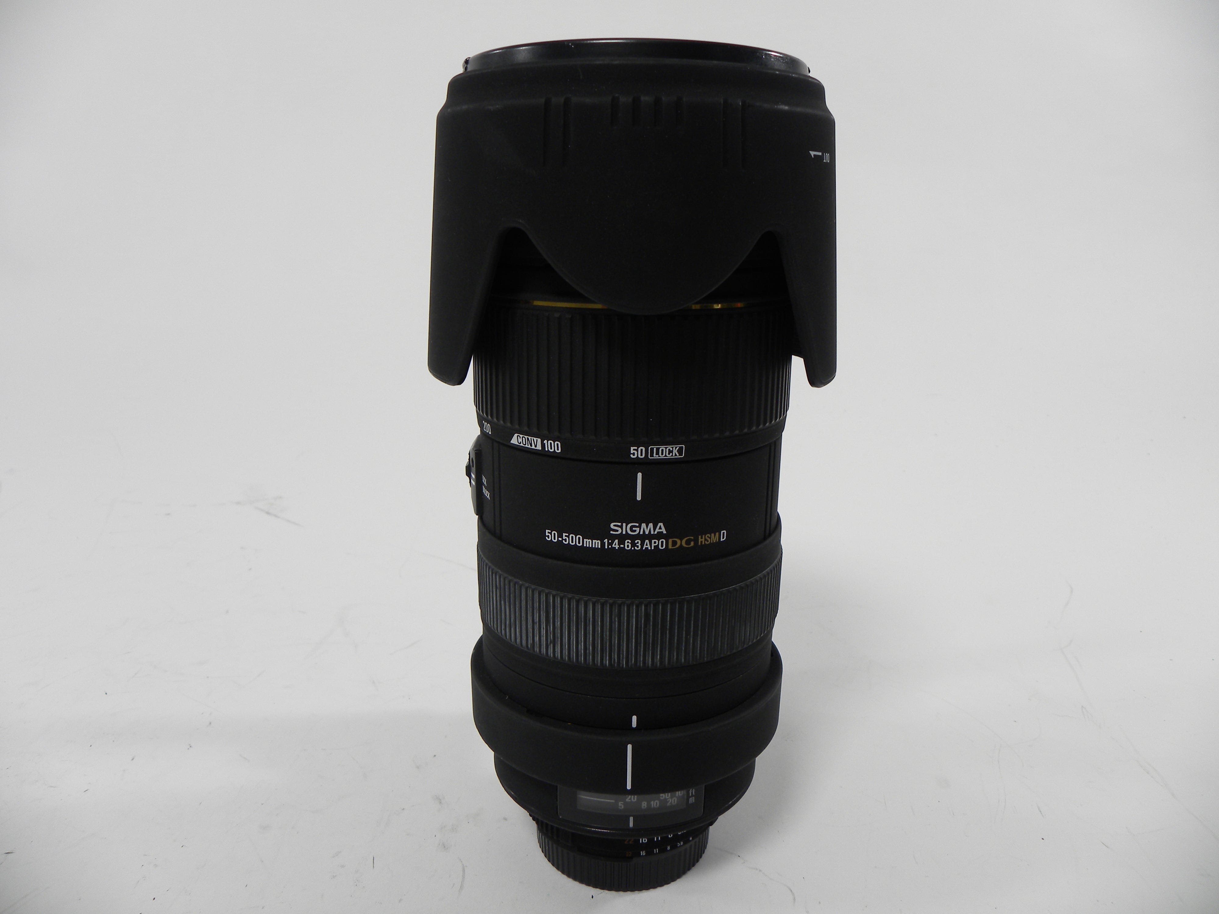 Sigma EX APO DG HSM D 50-500mm f4-6.3 Nikon AF-D Mount