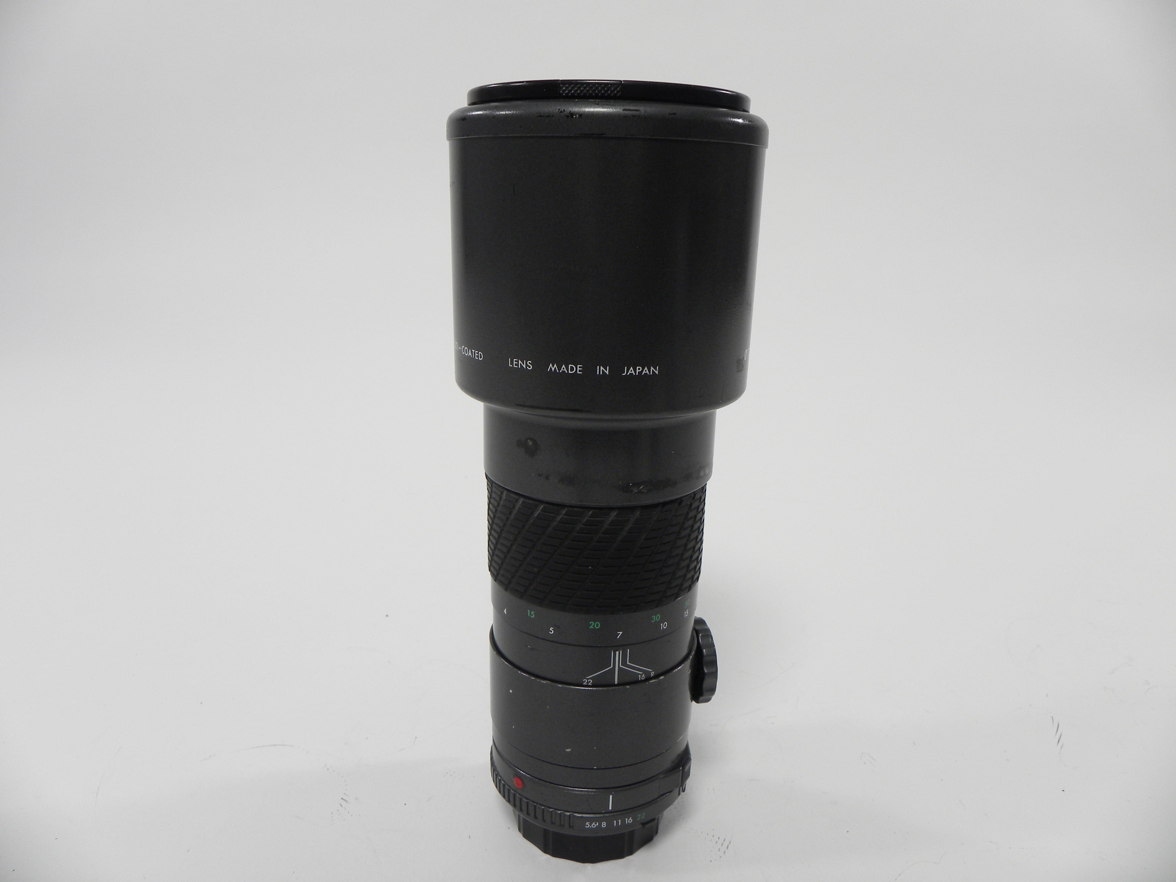 Sigma MC Telephoto 400mm f5.6 Minolta MD Mount