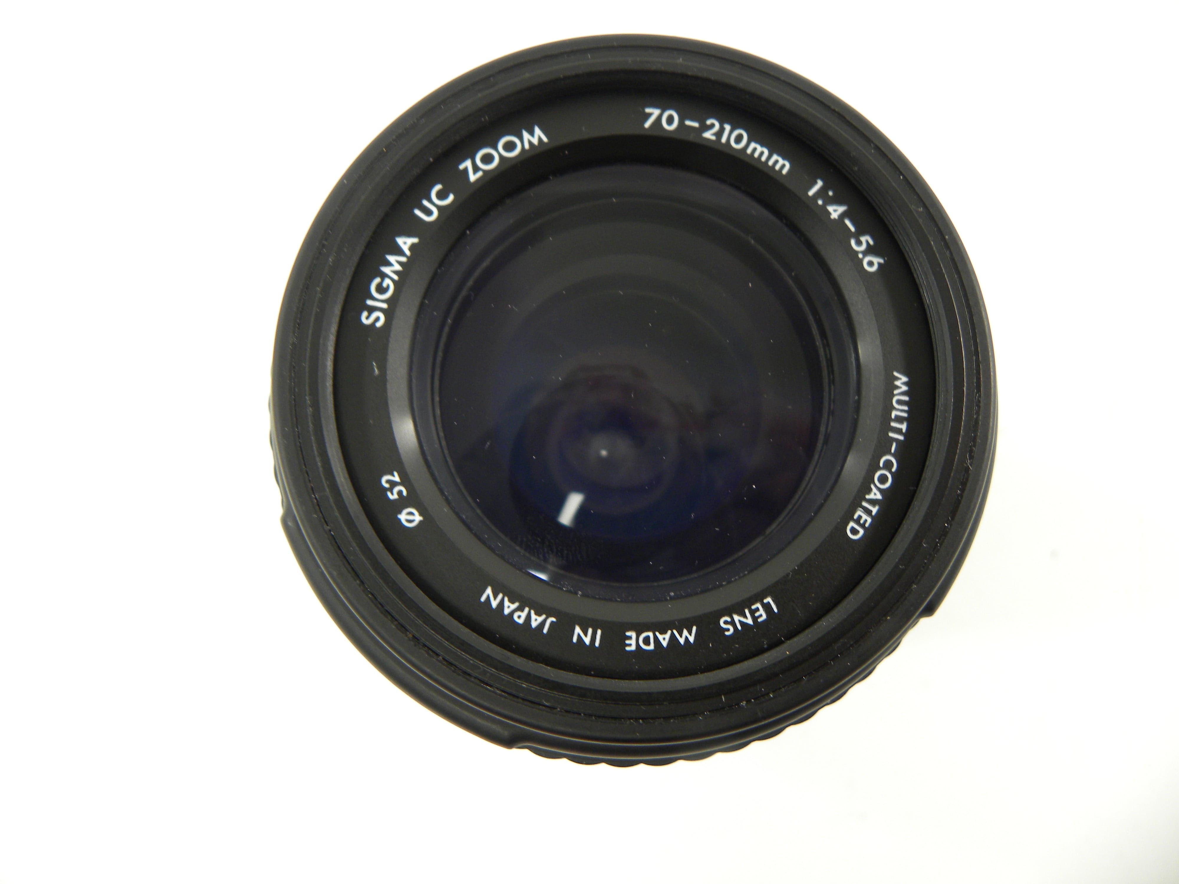 Sigma MC UC 70-210mm f4-5.6 Nikon F Mount