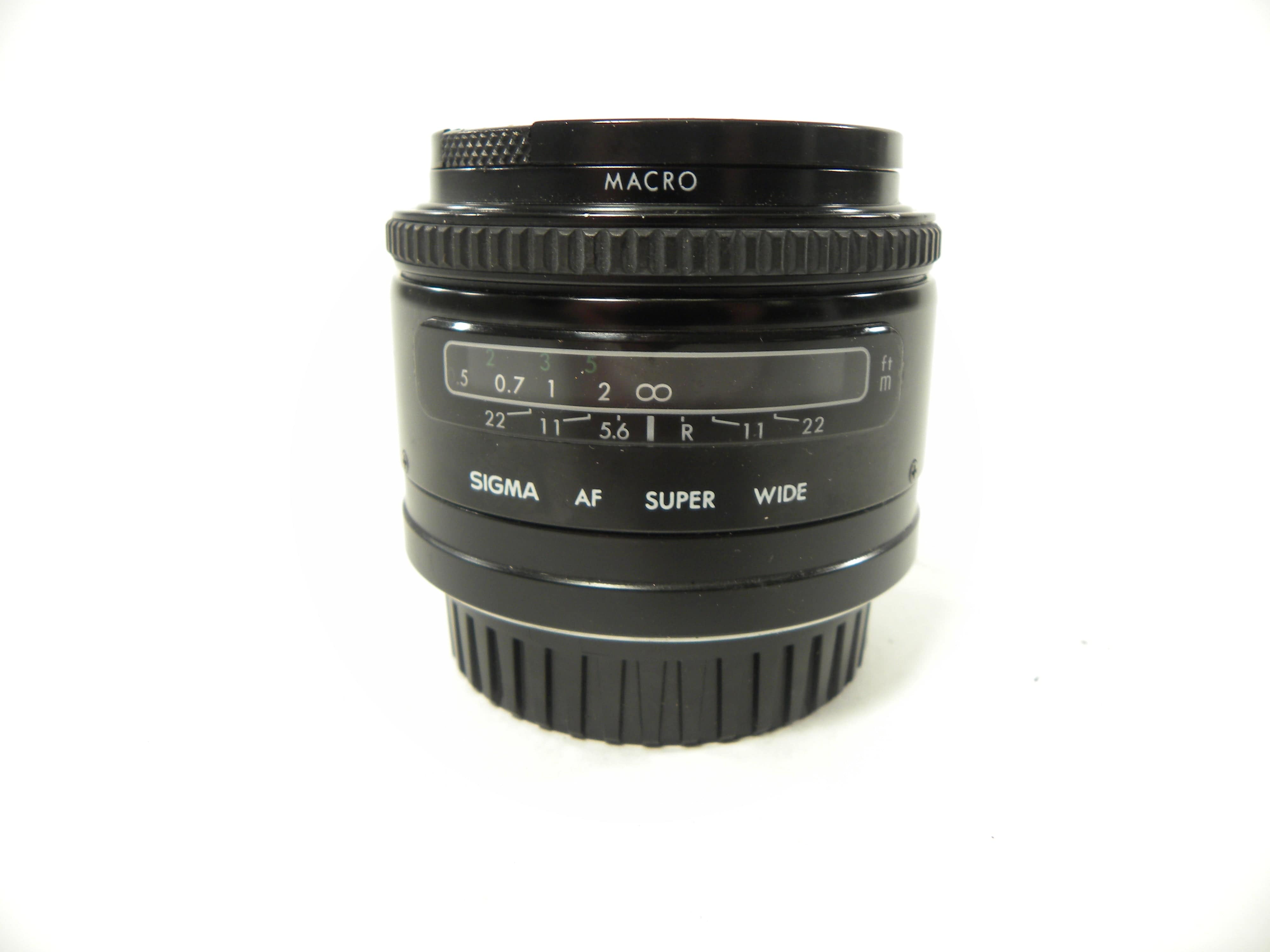 Sigma Super Wide Angle II 24mm f2.8 Minolta A Mount